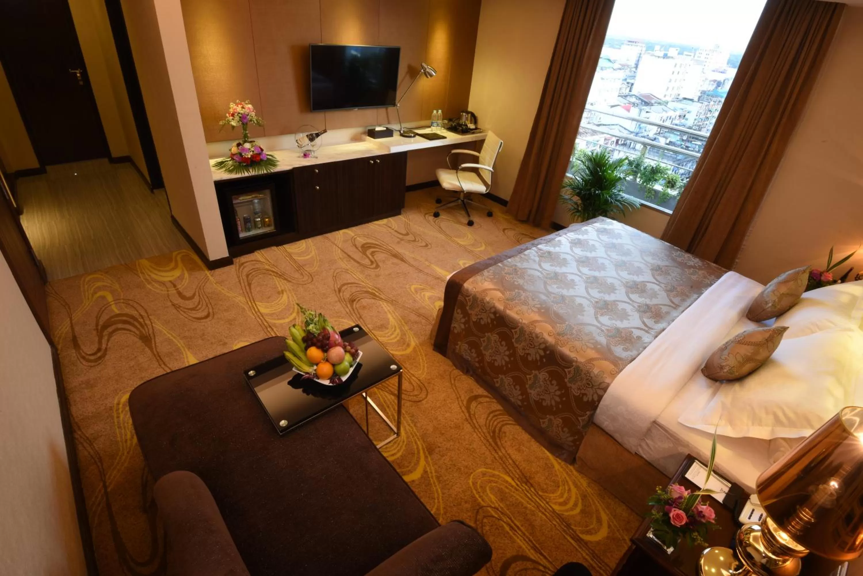 Bed in Best Western Chinatown Hotel