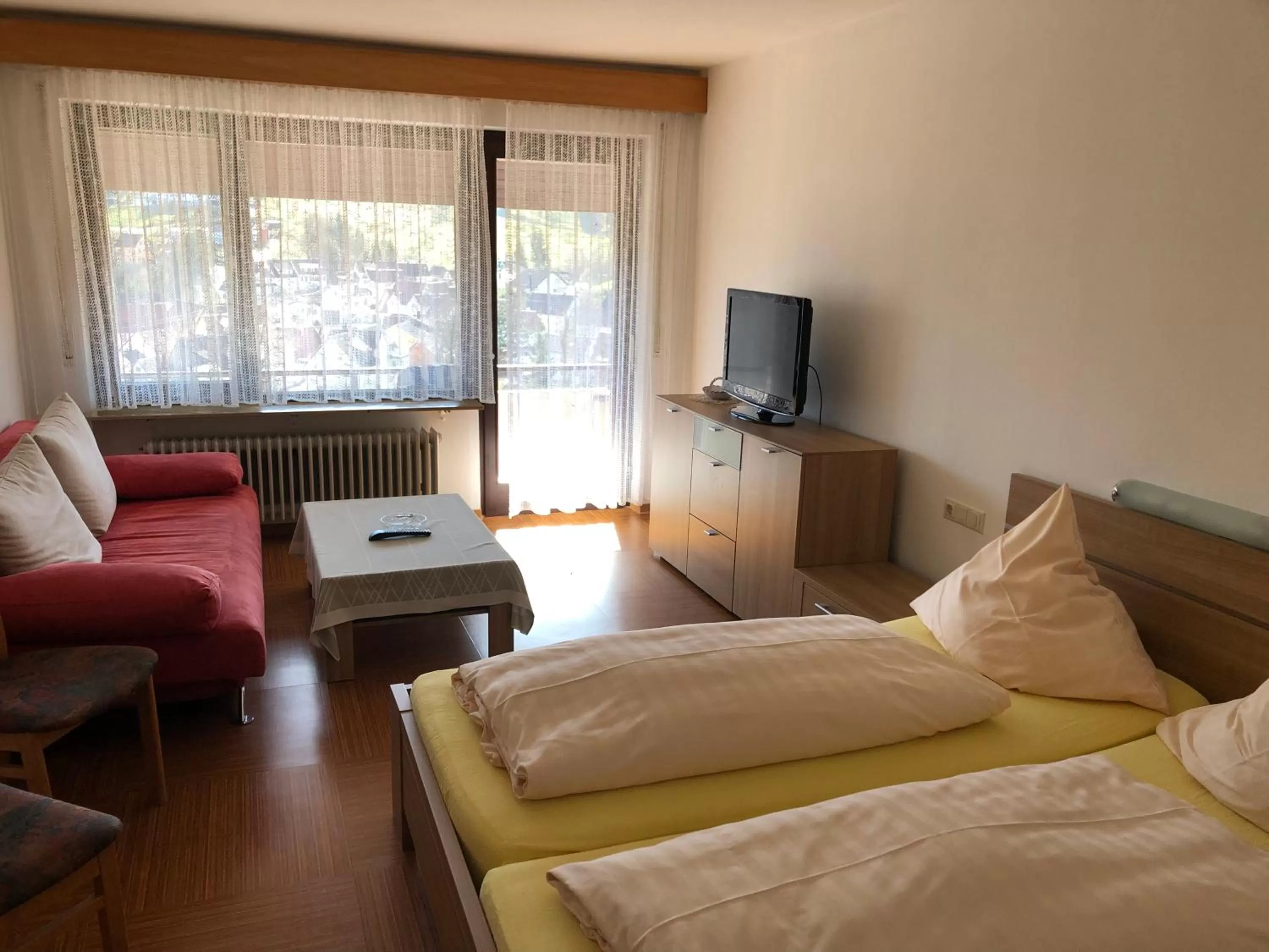 TV/Entertainment Center in Hotel Cafe Waldeck