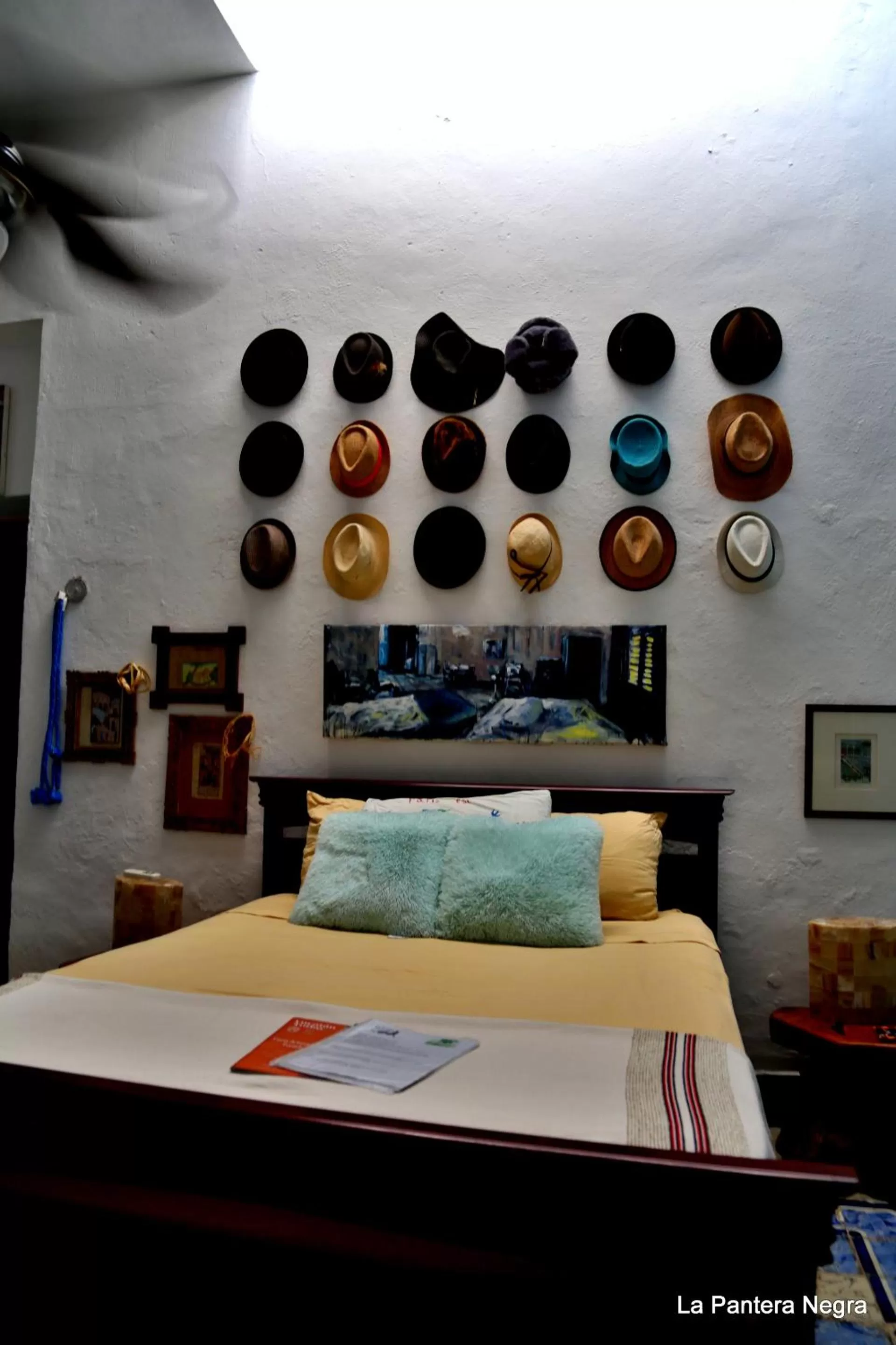 Decorative detail, Bed in La Pantera Negra