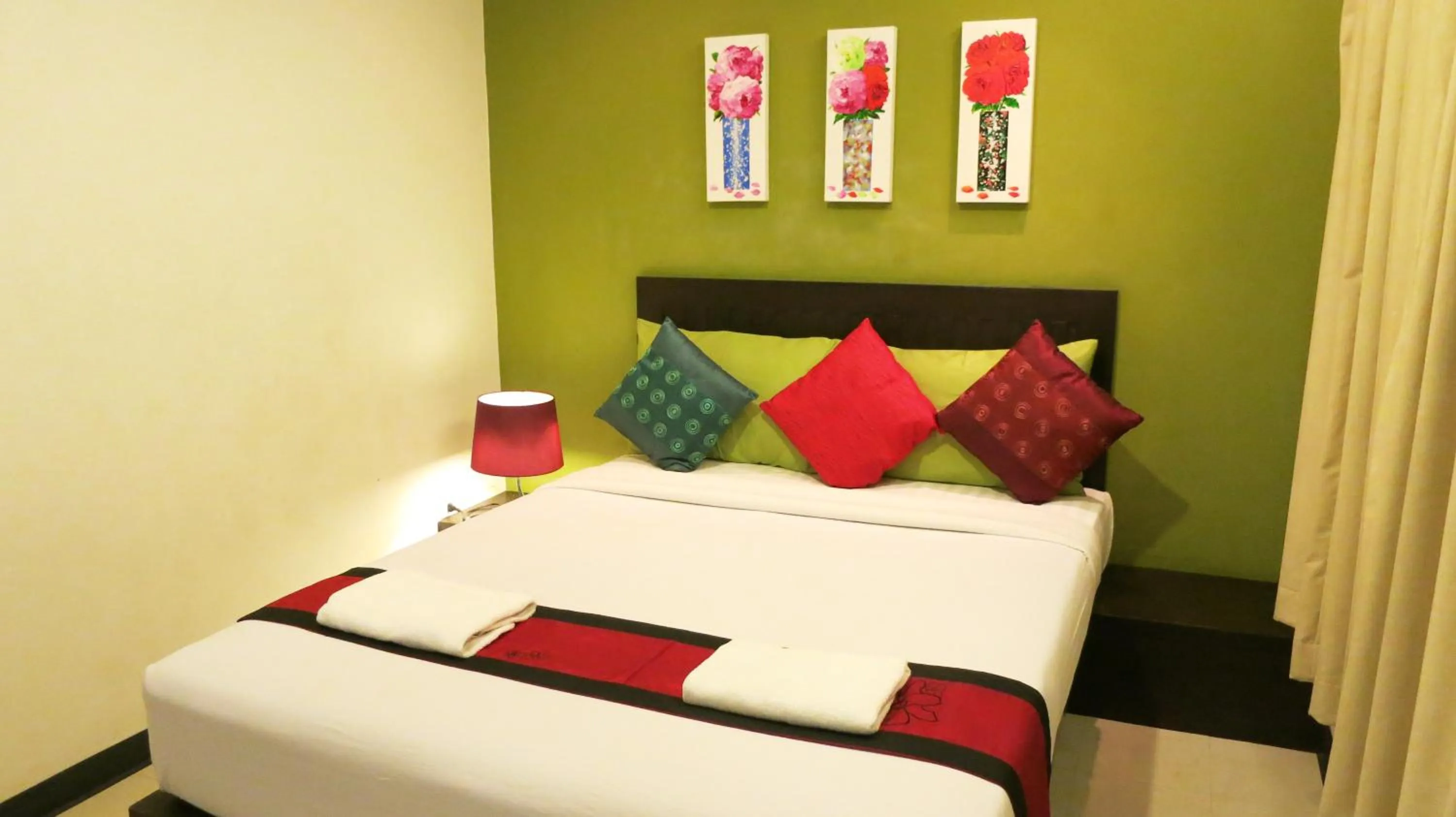Bedroom, Bed in Queen Boutique Hotel Chaweng
