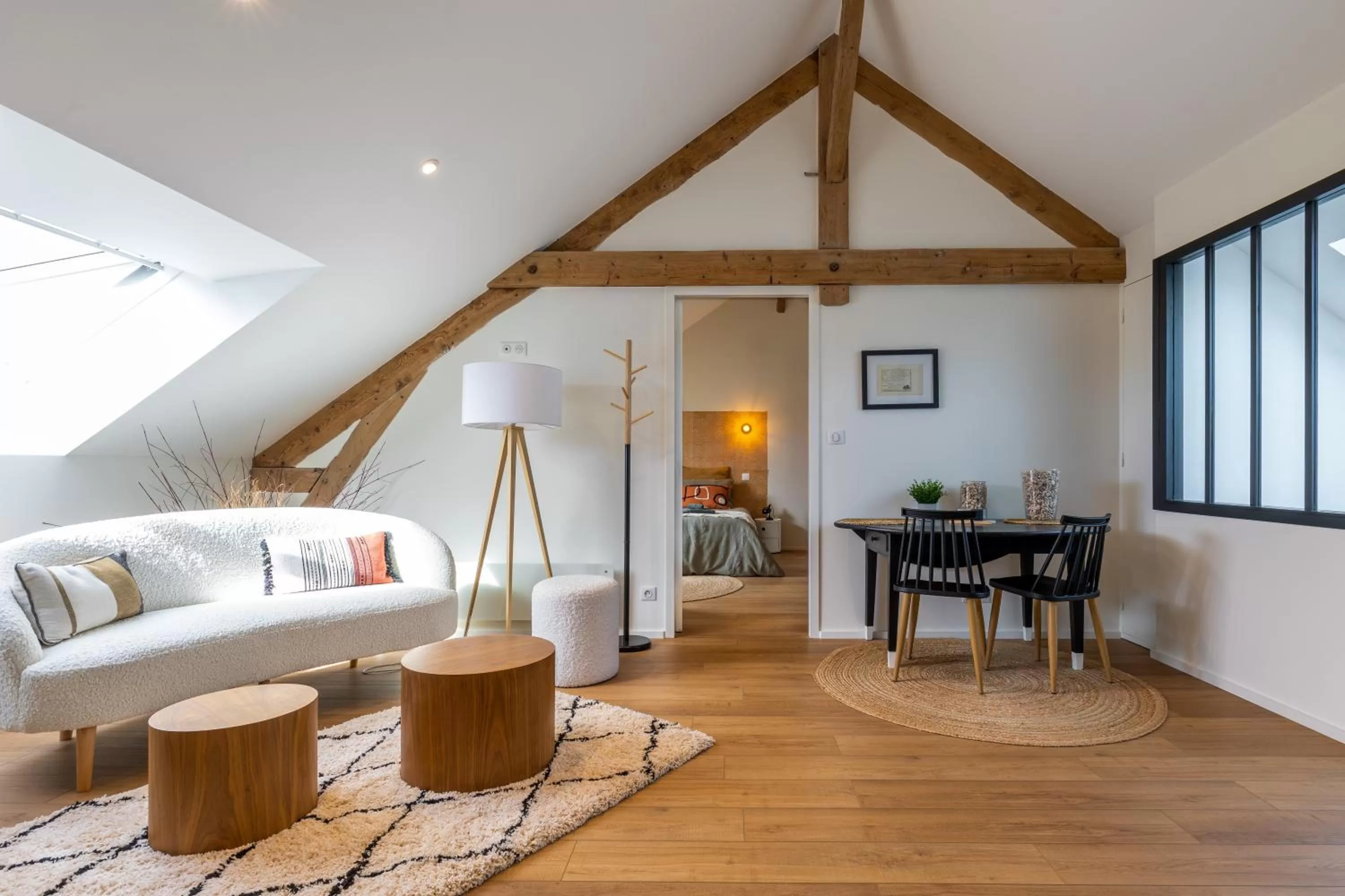 Living room in La Burie