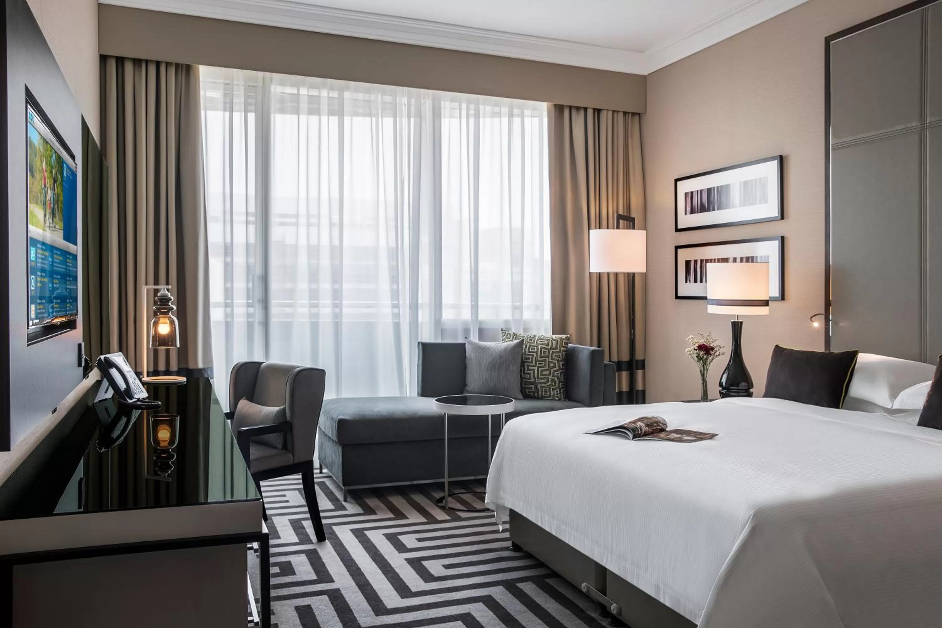 Shower, Bed in Al Maha Arjaan by Rotana