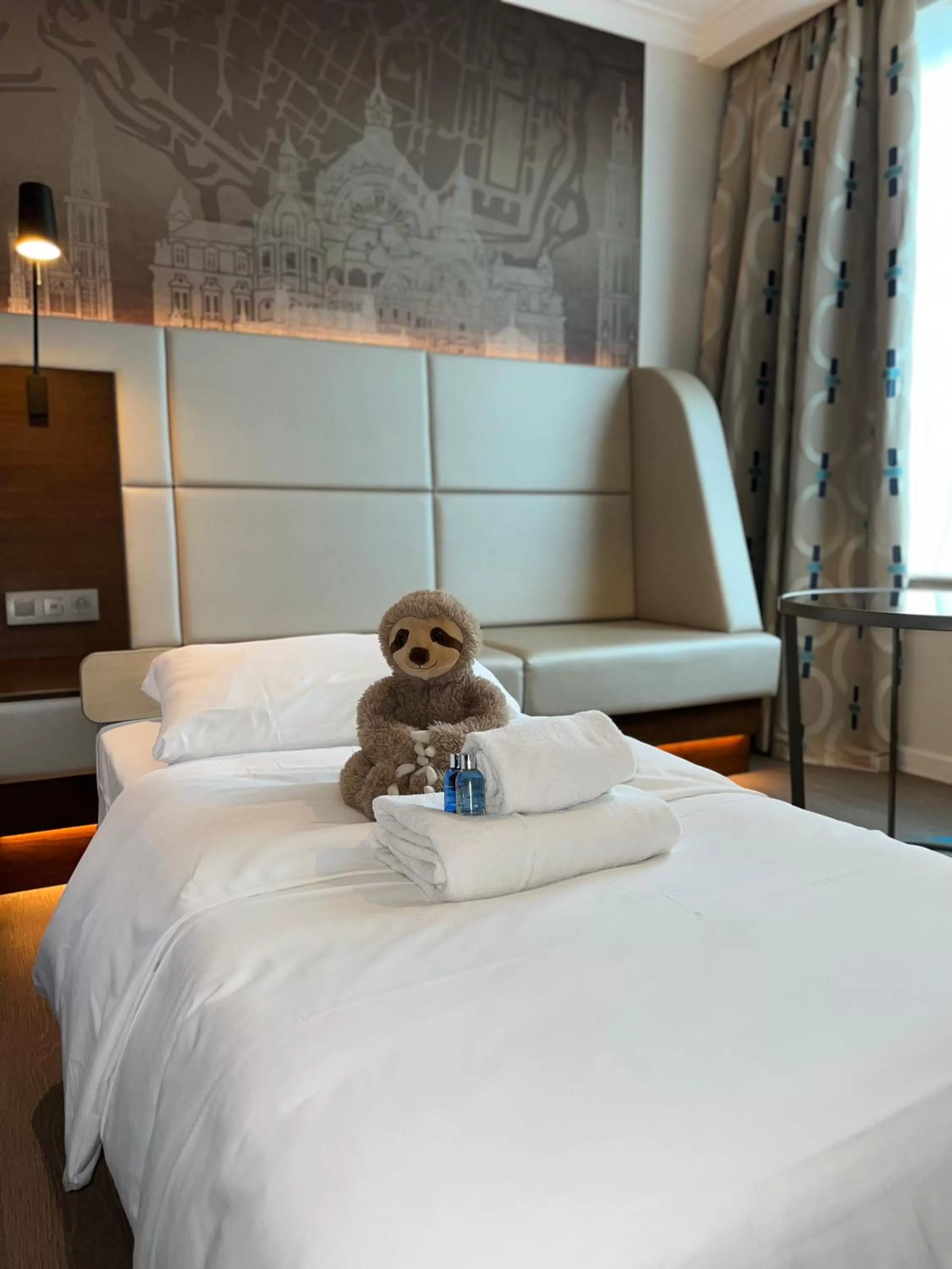 Bed in Radisson Blu Hotel, Antwerp City Centre