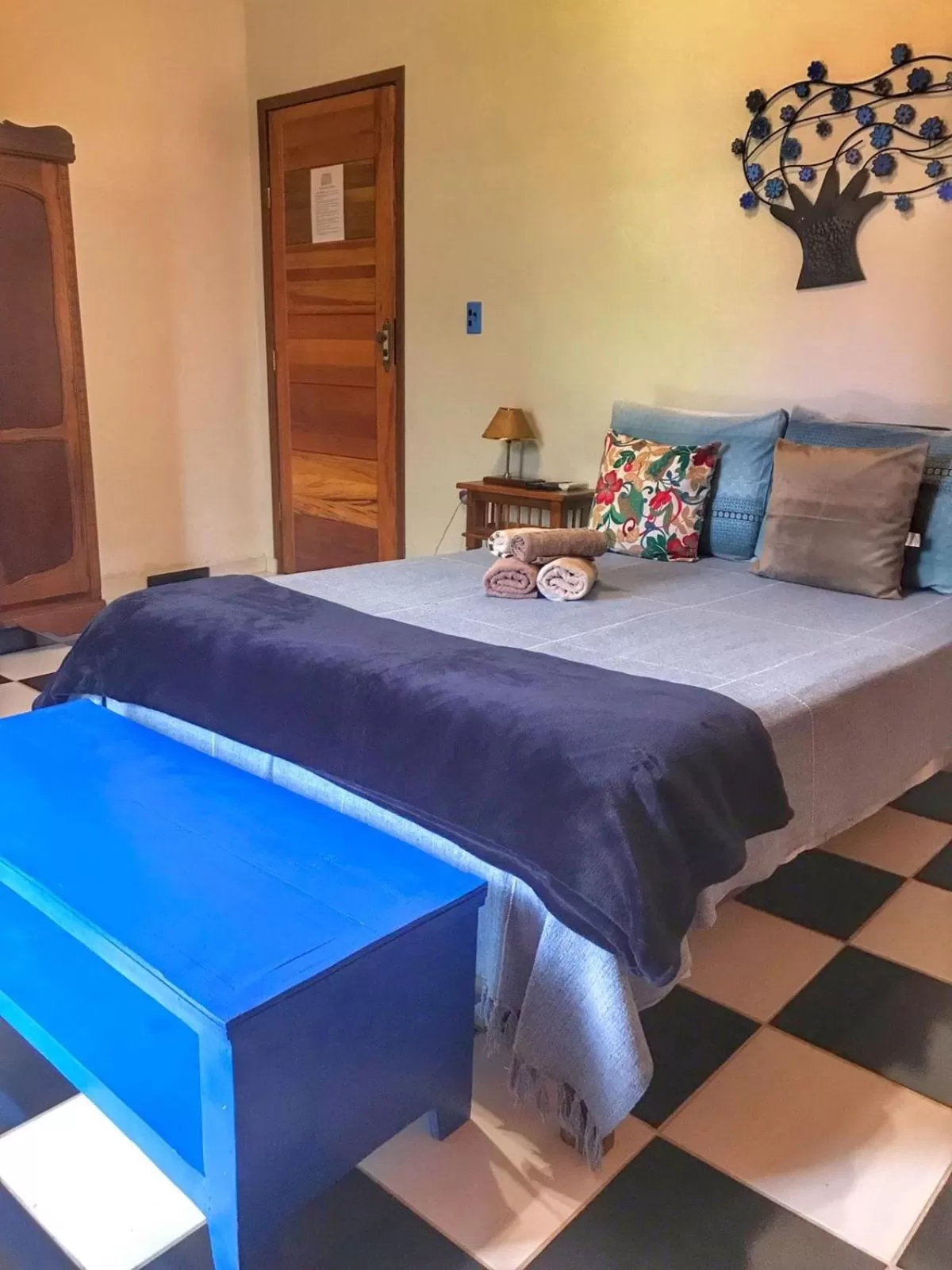 Bed in Pousada Canto Bella Terra