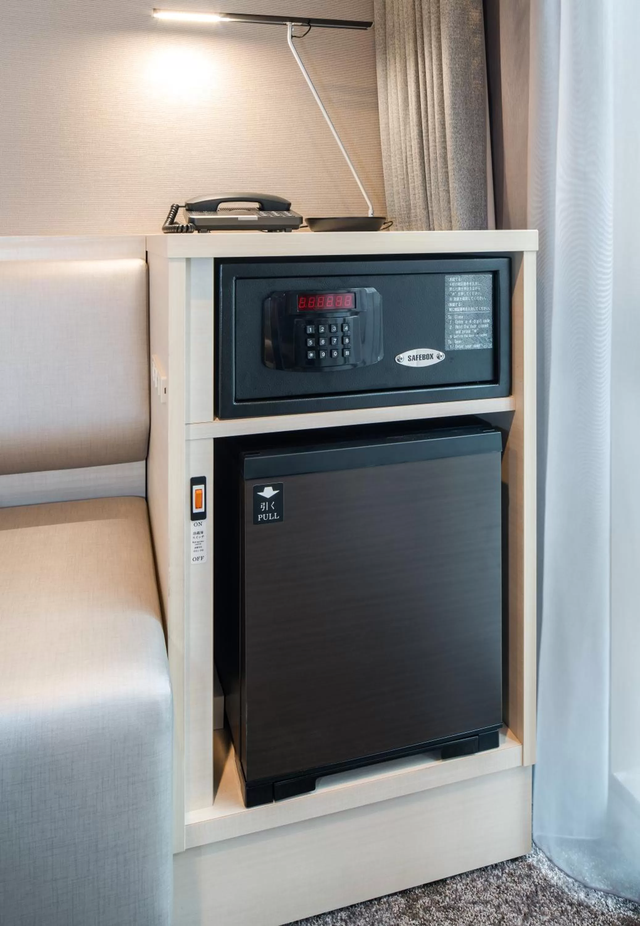 Decorative detail in DEL style Fukuoka Nishinakasu by Daiwa Roynet Hotel