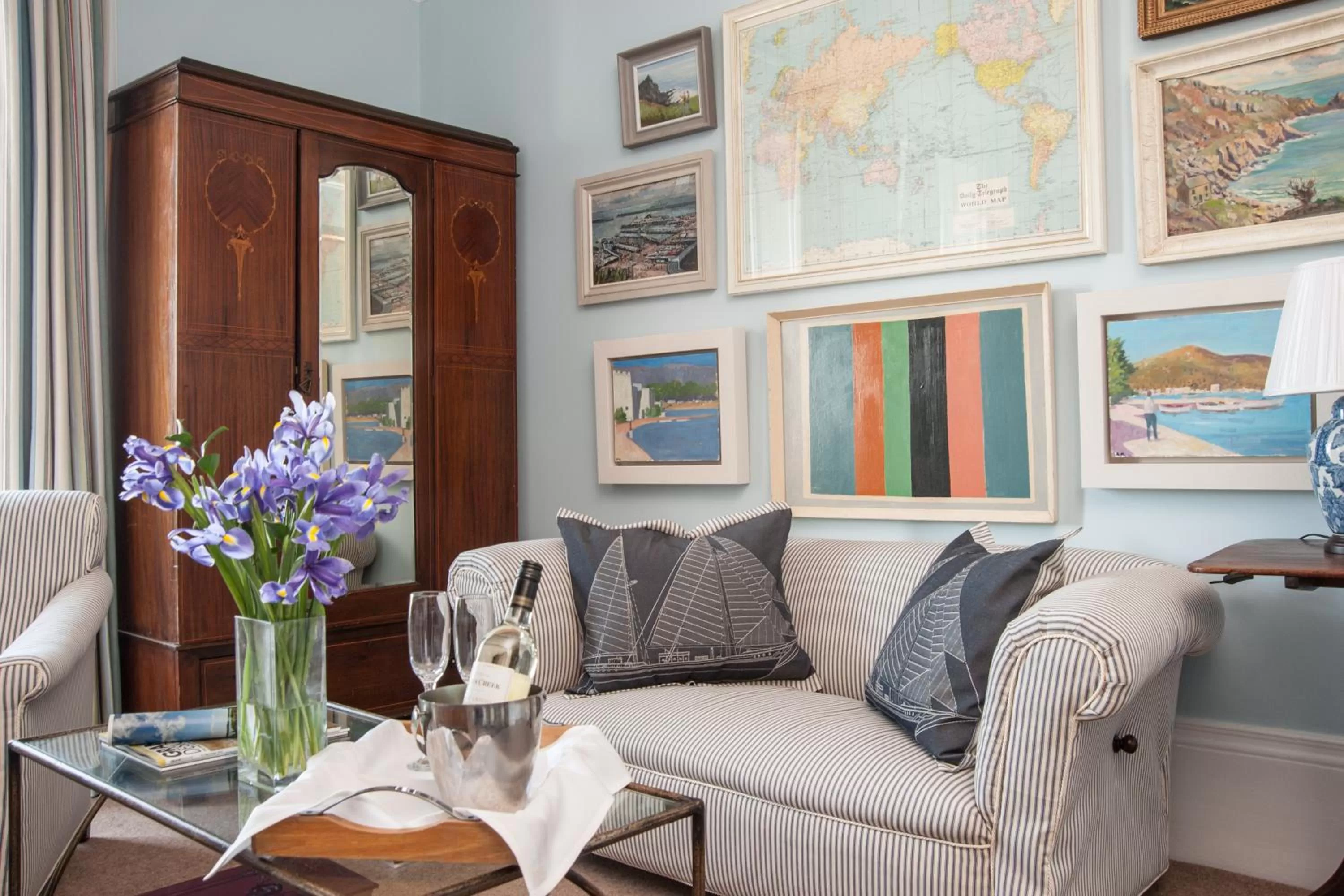 Bedroom in The Royal Harbour Hotel