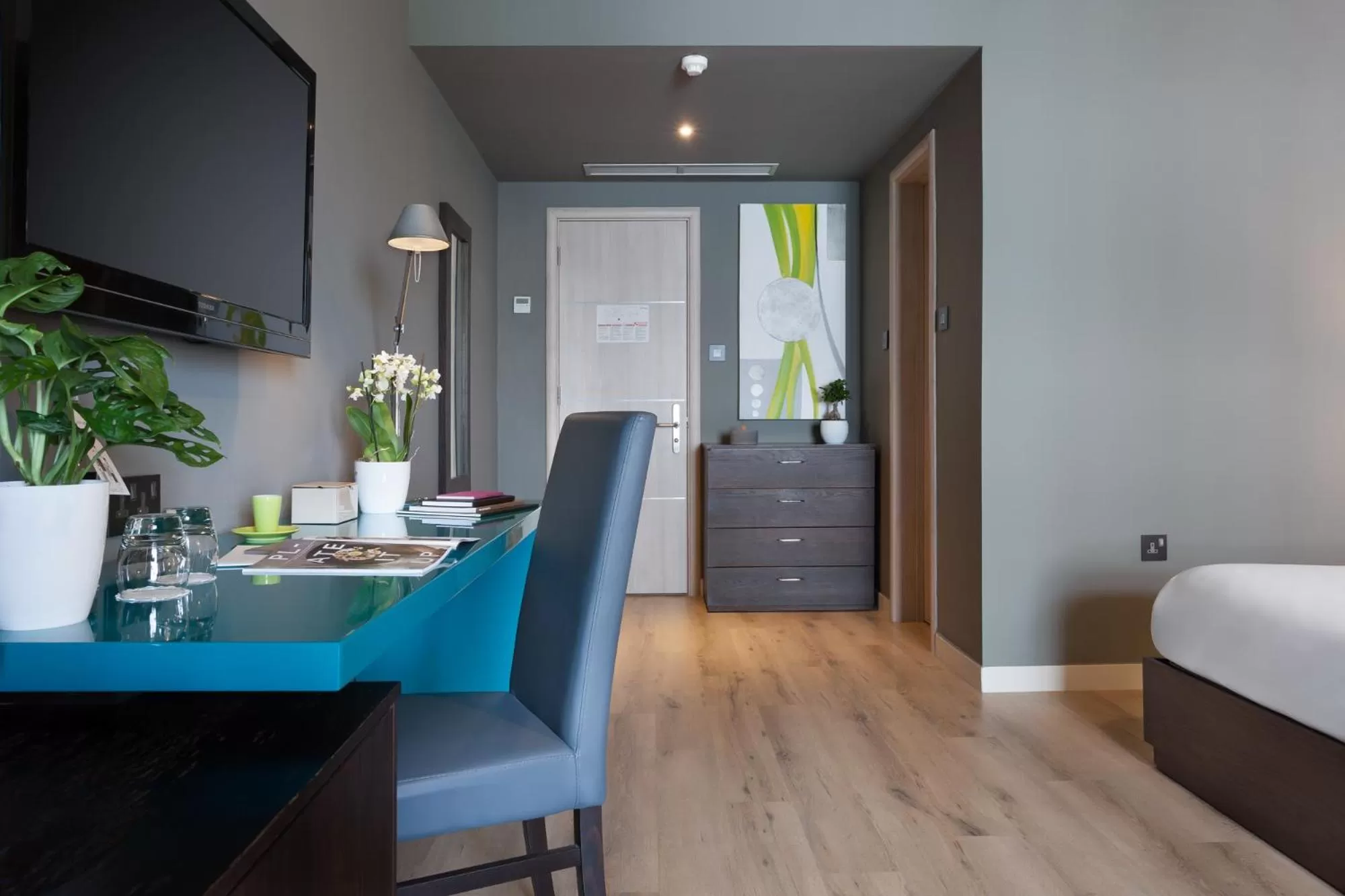 Decorative detail, Bed in Hotel Argento