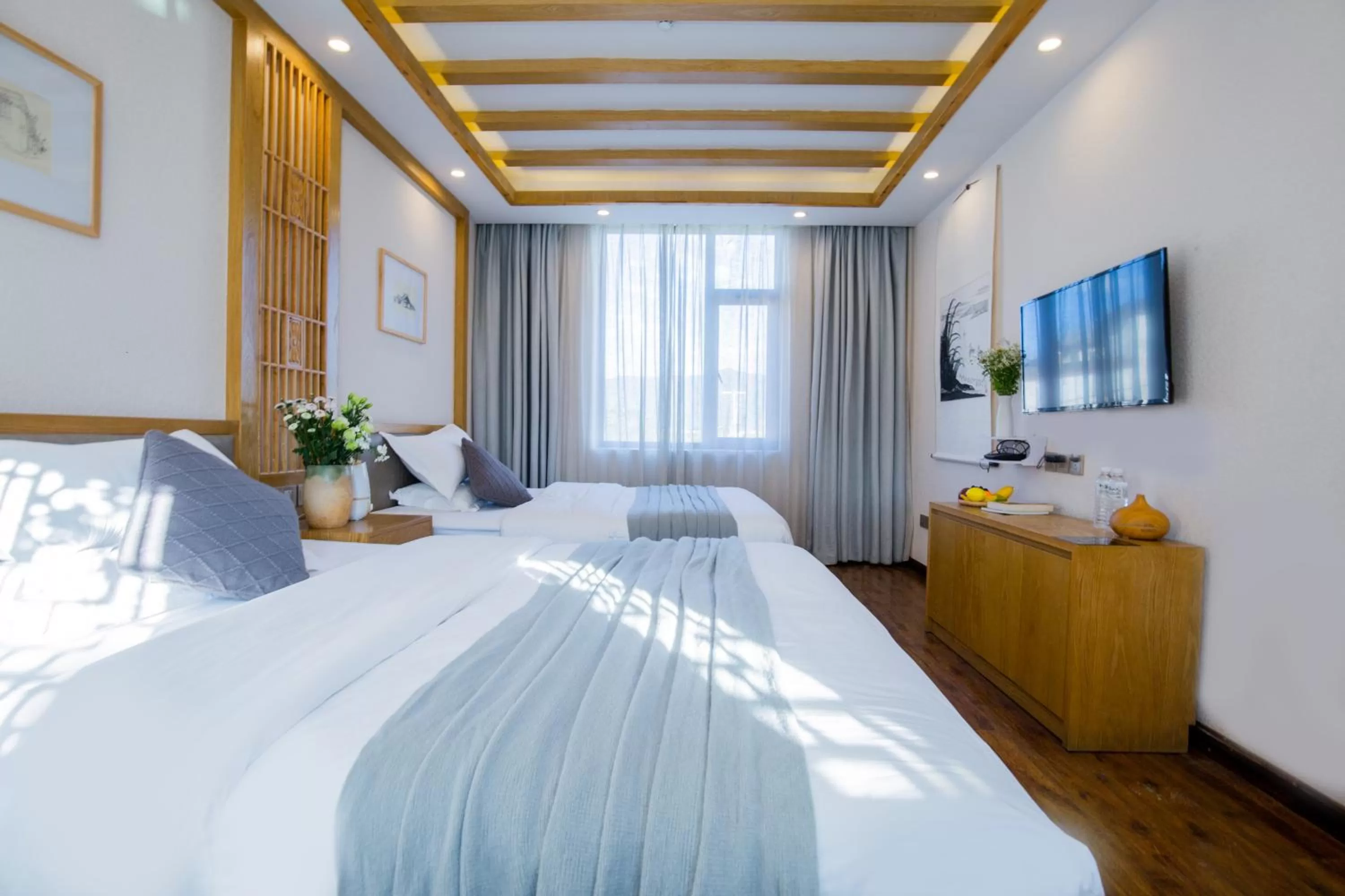 Bedroom, Bed in Lijiang Gemmer Hotel