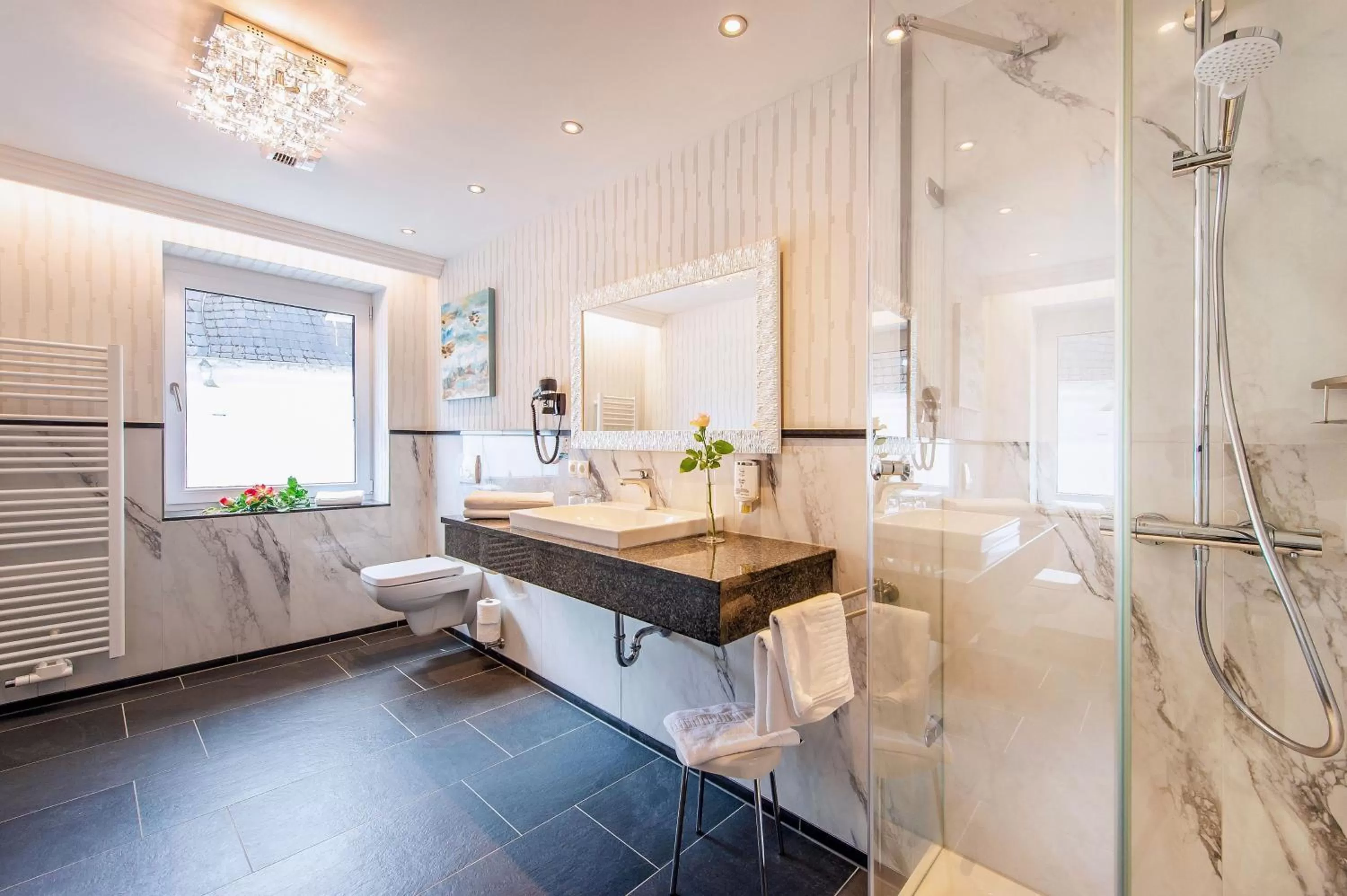 Bathroom in Hotel Residenz am Rosengarten