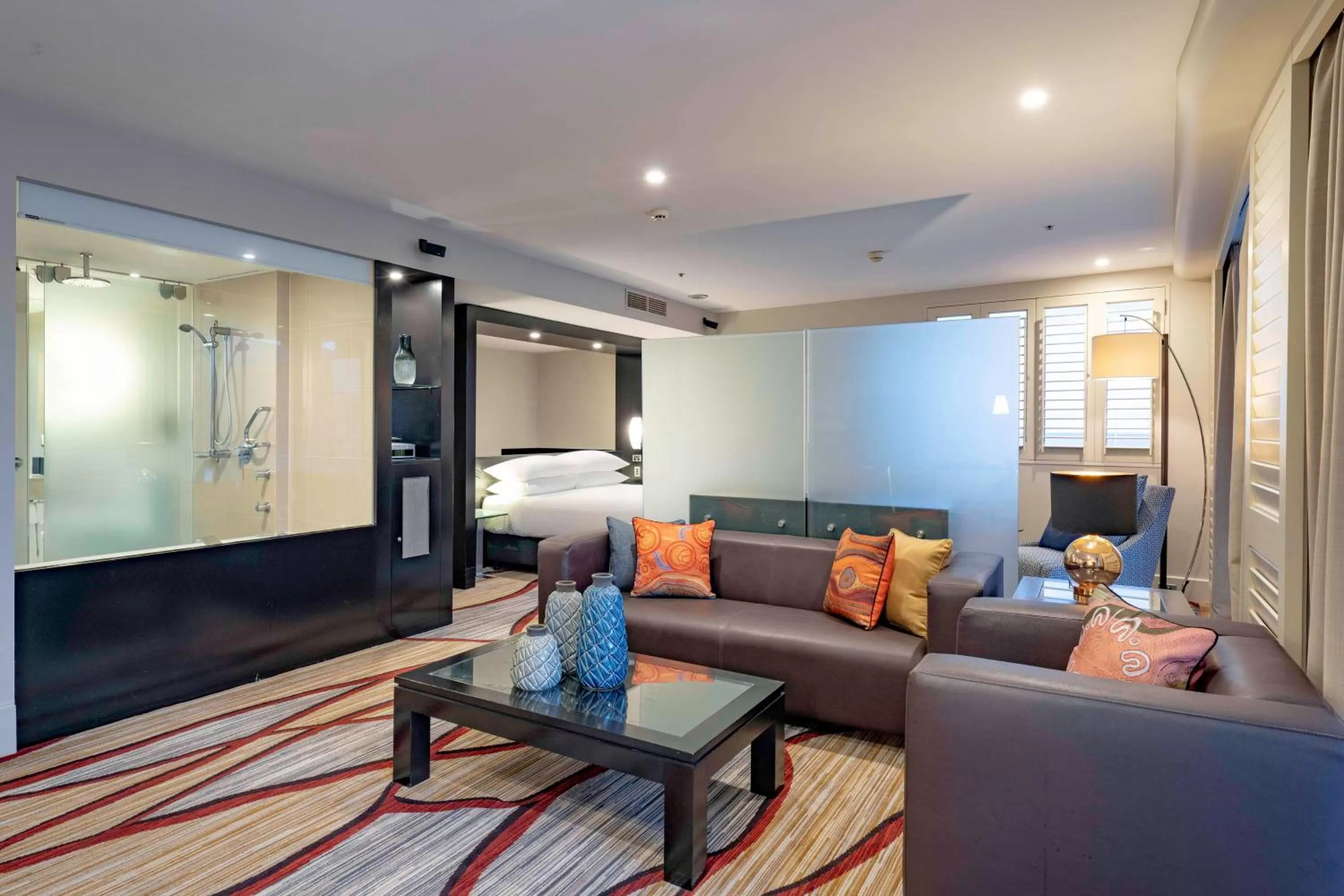 Living room in Hilton Cairns