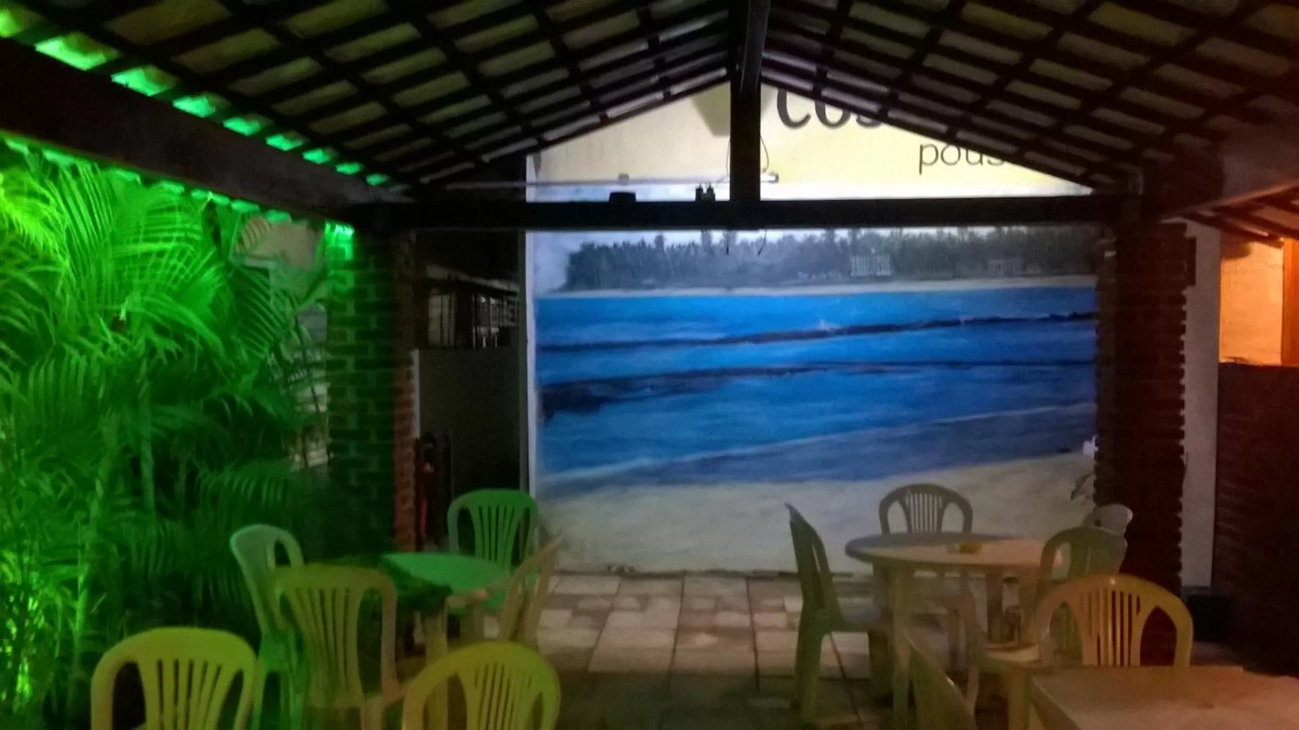 Lounge or bar, Restaurant/Places to Eat in Pousada Costa Tropical