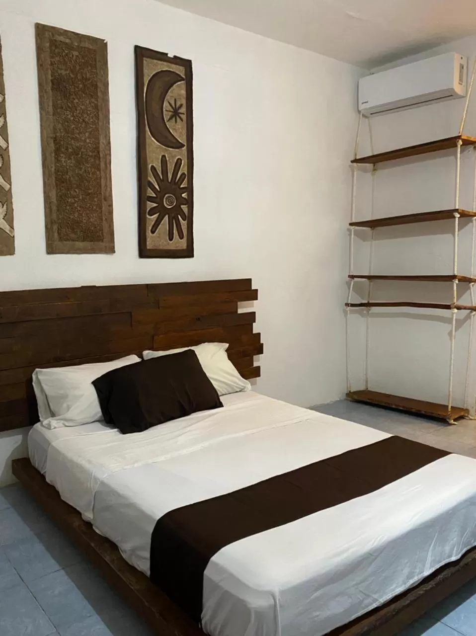 Bed in Hotel Casa de luz Playa del Carmen