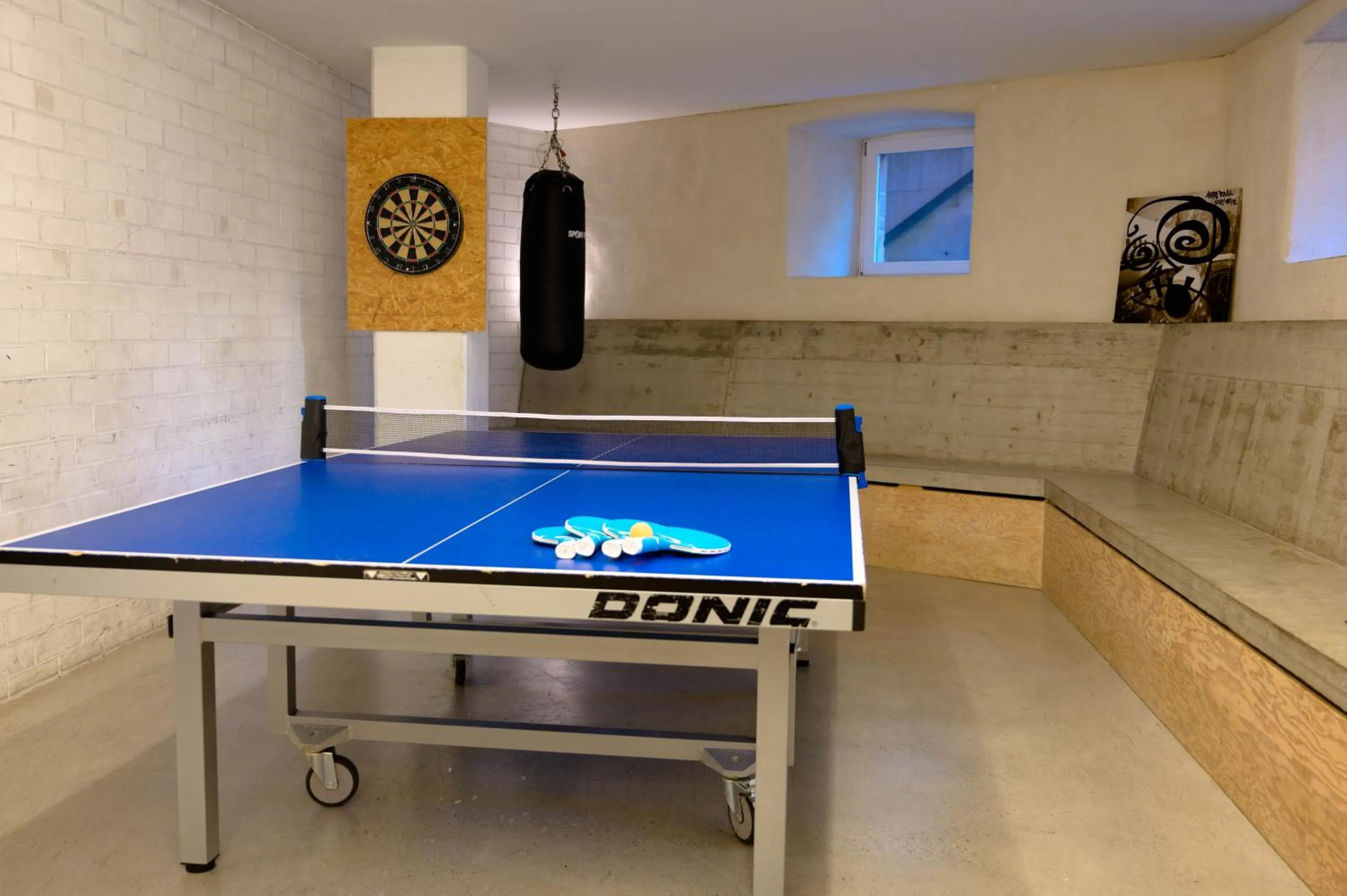 Game Room in Basel Youth Hostel