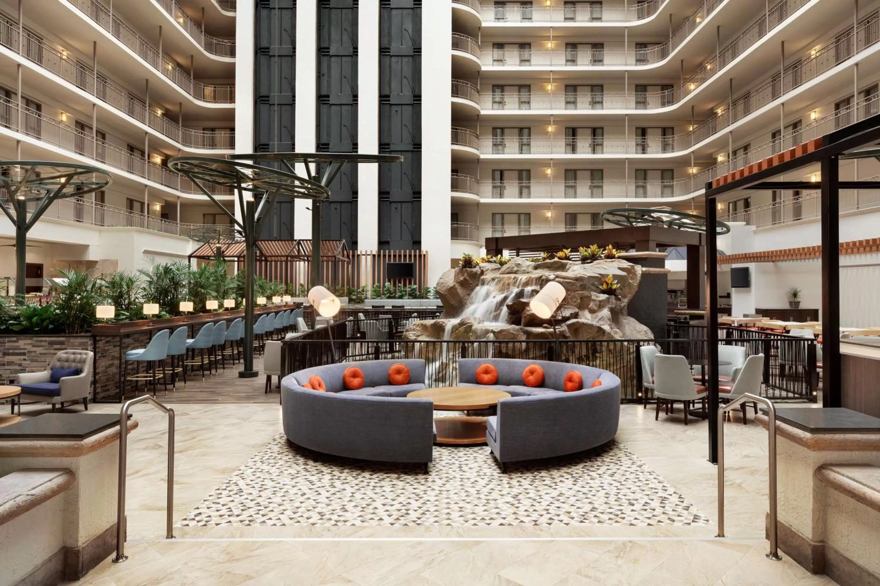 Lobby or reception in Embassy Suites by Hilton Dallas DFW Airport South