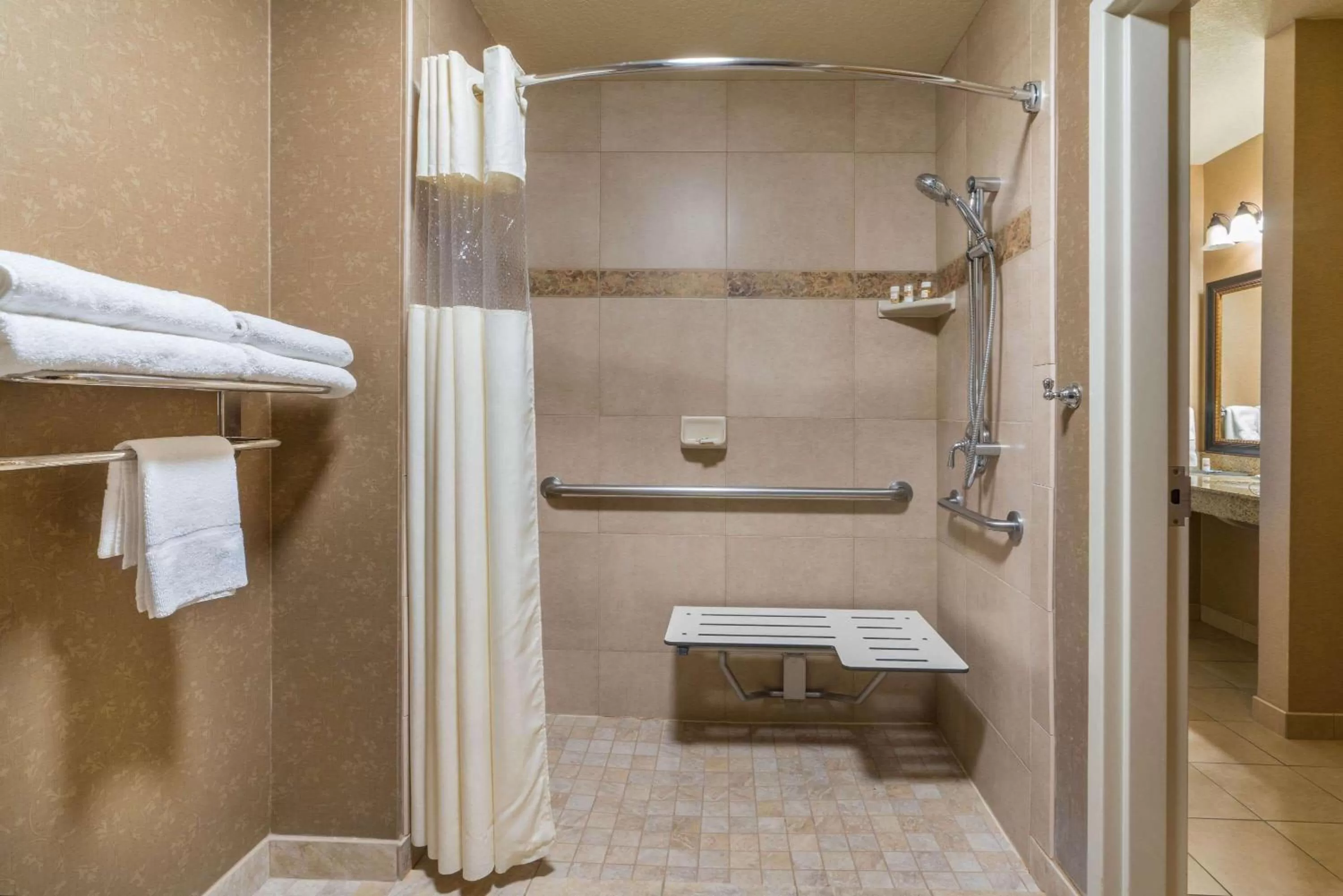 Shower in La Quinta by Wyndham Idaho Falls/Ammon