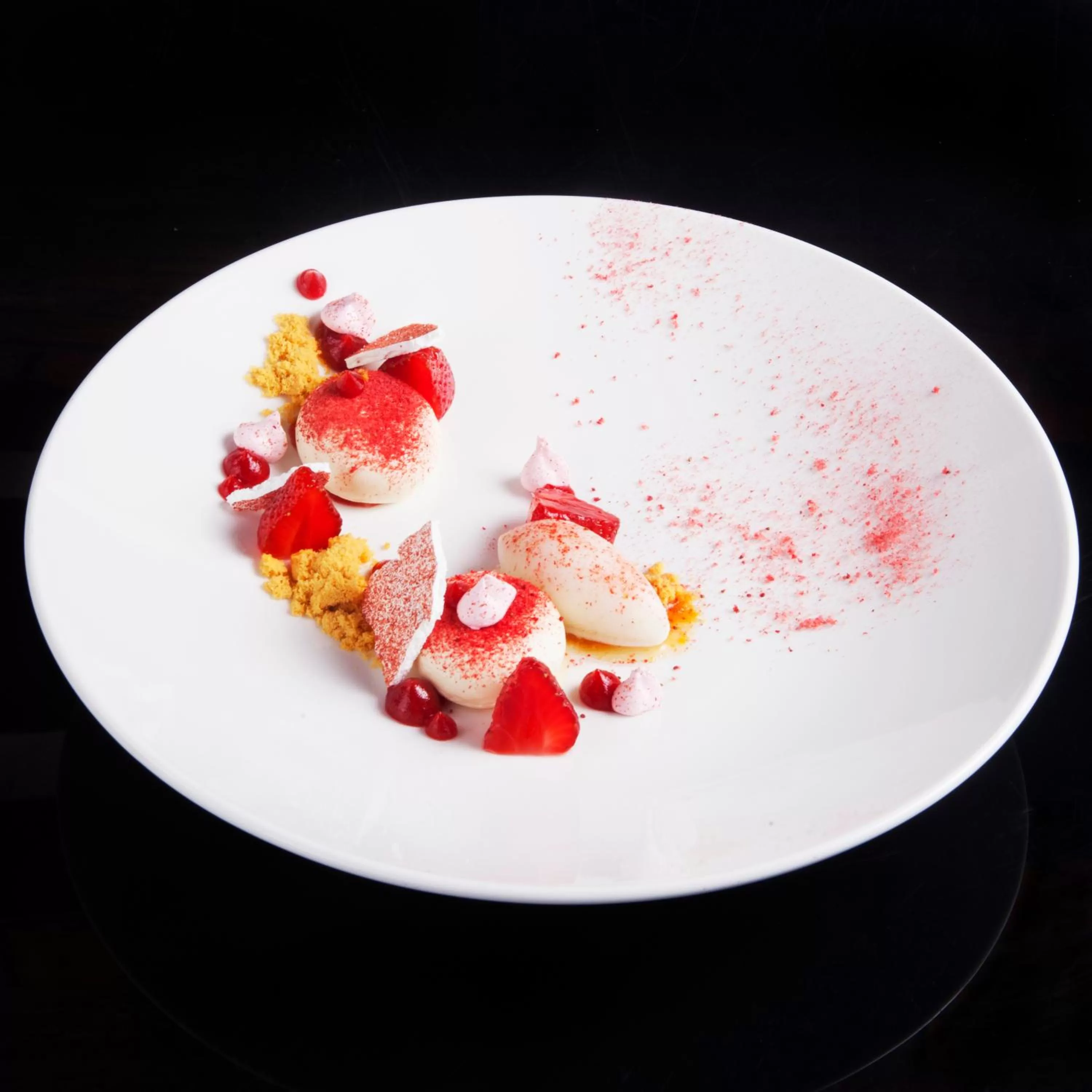 Food close-up in Relais & Châteaux Hotel Quadrille - Adults Only