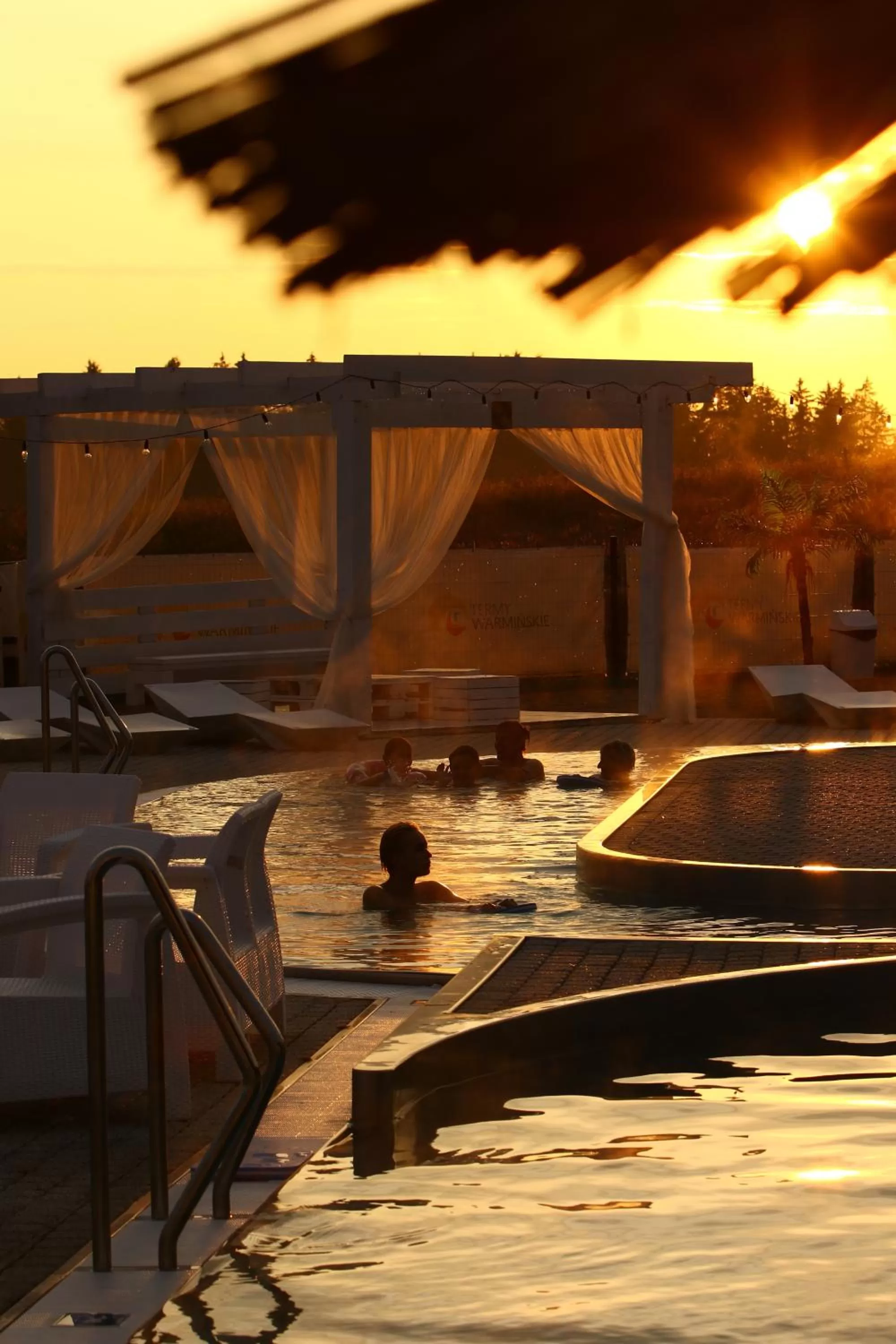 Pool view in Termy Warmińskie
