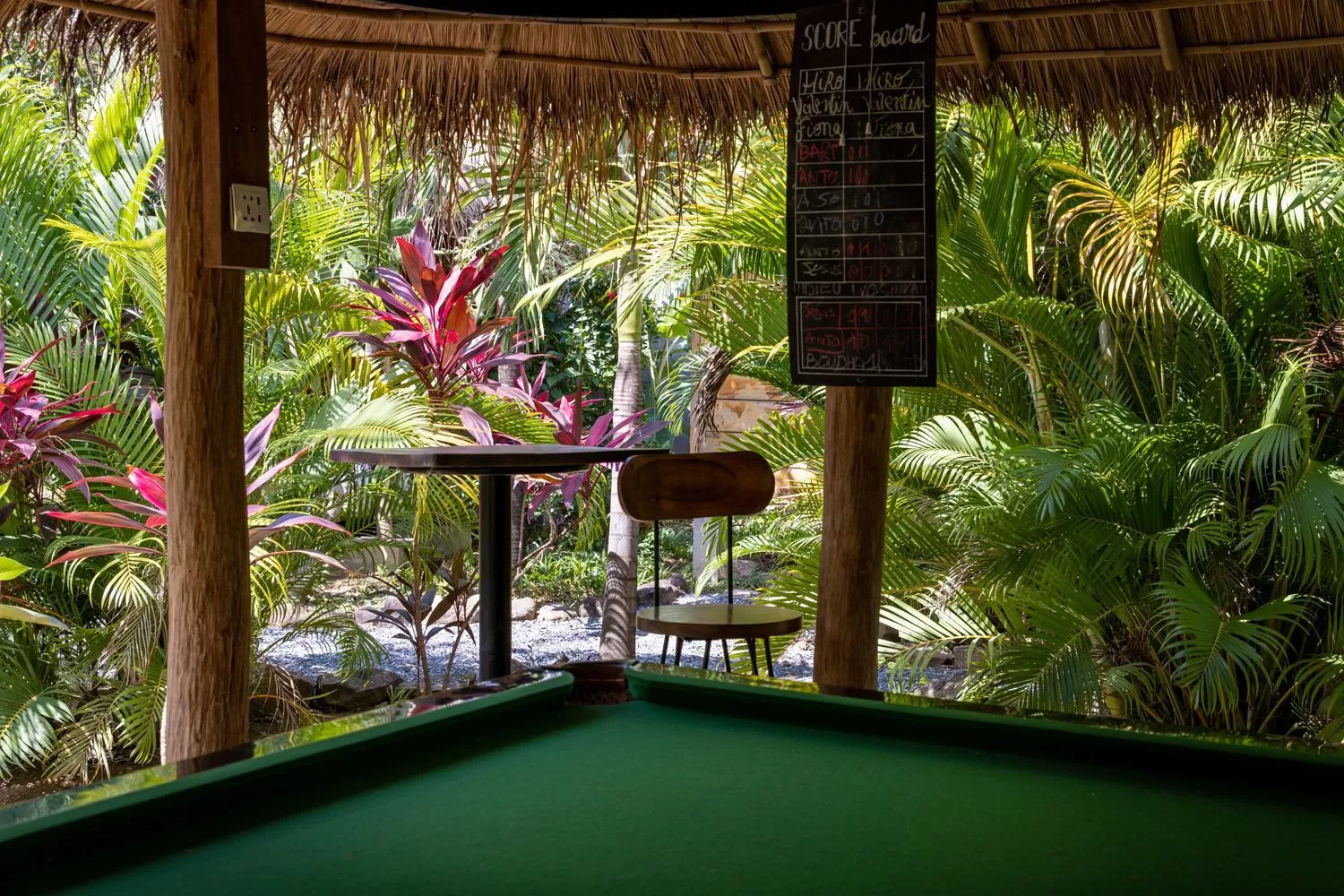 Billiards in Kampot Cabana