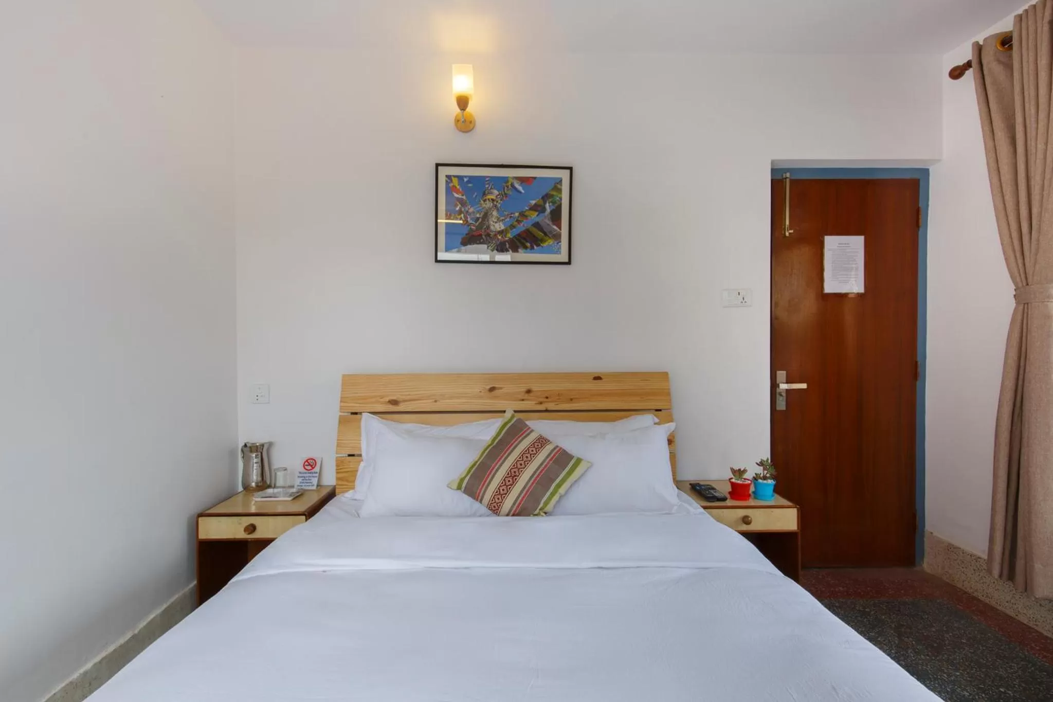 Bed in Pacific Guest House