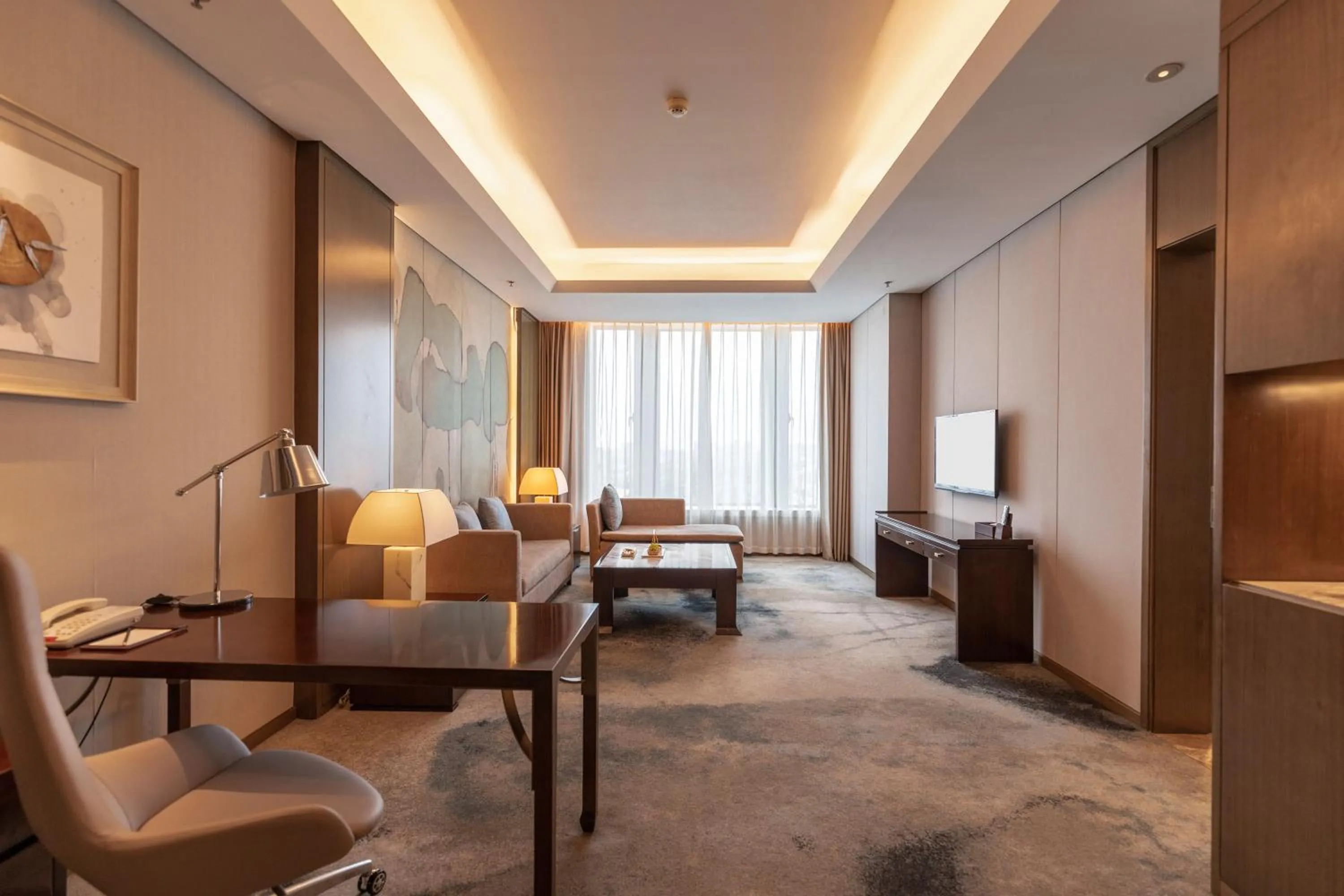 Living room in Yun Hotel Wuhan