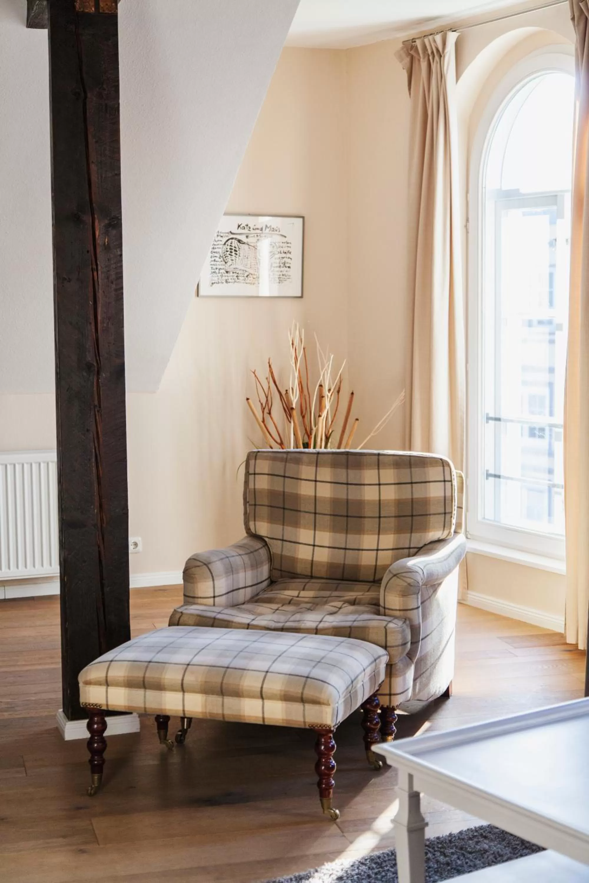 Decorative detail in TOP CityLine Klassik Altstadt Hotel Lübeck