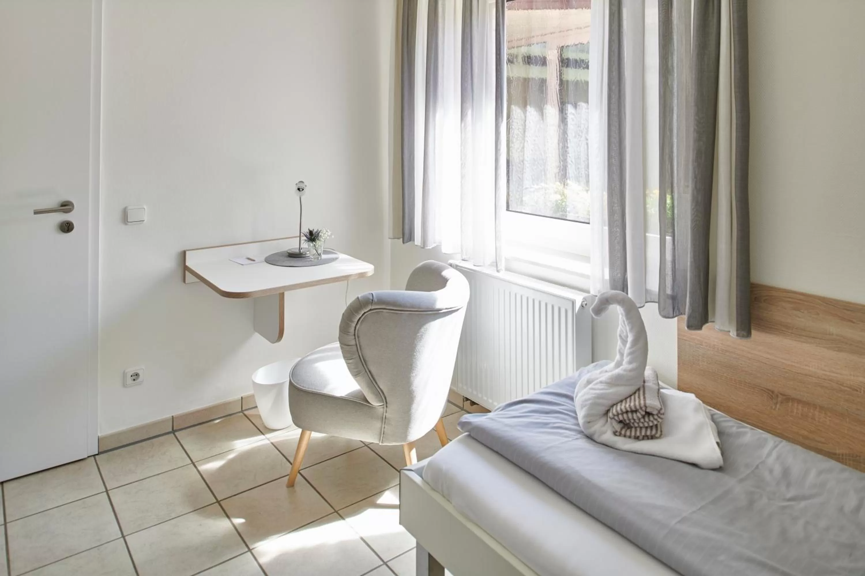 Bed in Schwanenhof Hotel und Restaurant