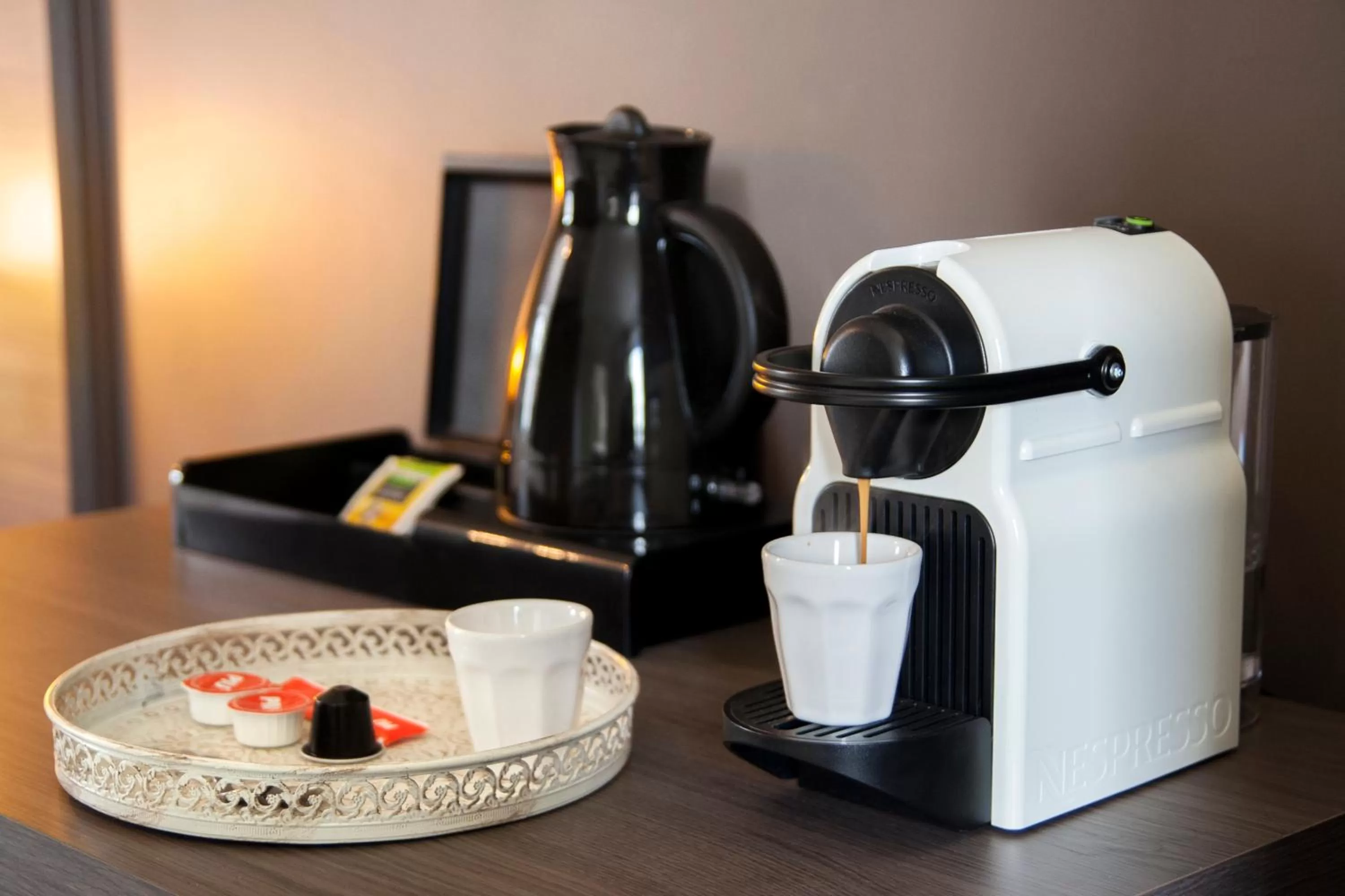 Coffee/tea facilities in Hotel De Klok