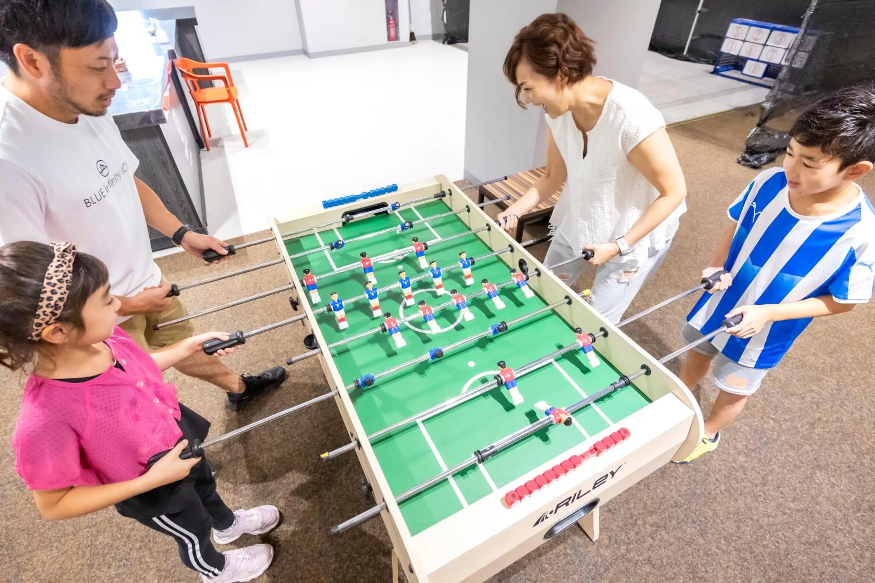 Table tennis in Lotte Arai Resort