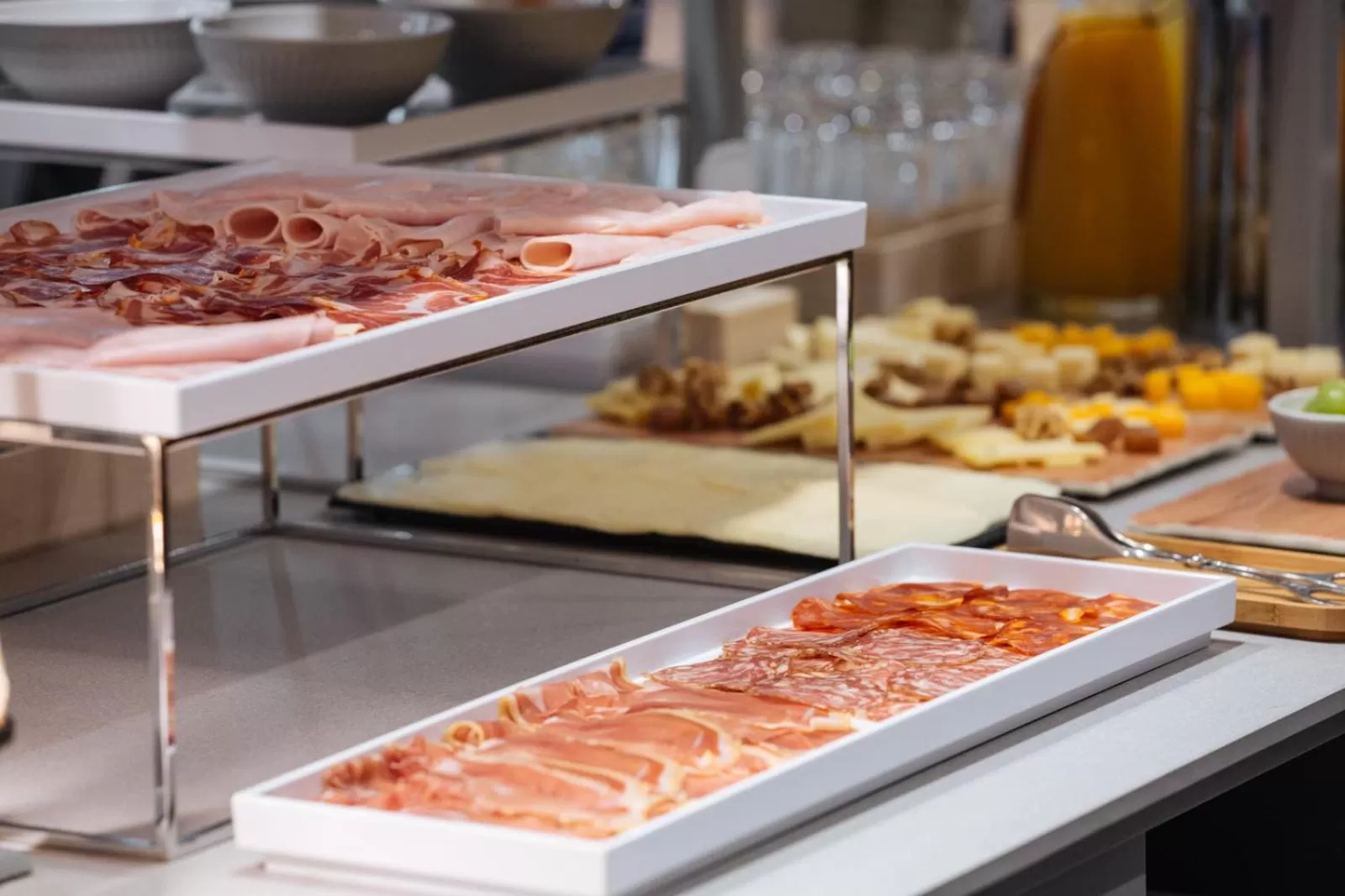 Breakfast in Hotel Santa Cruz