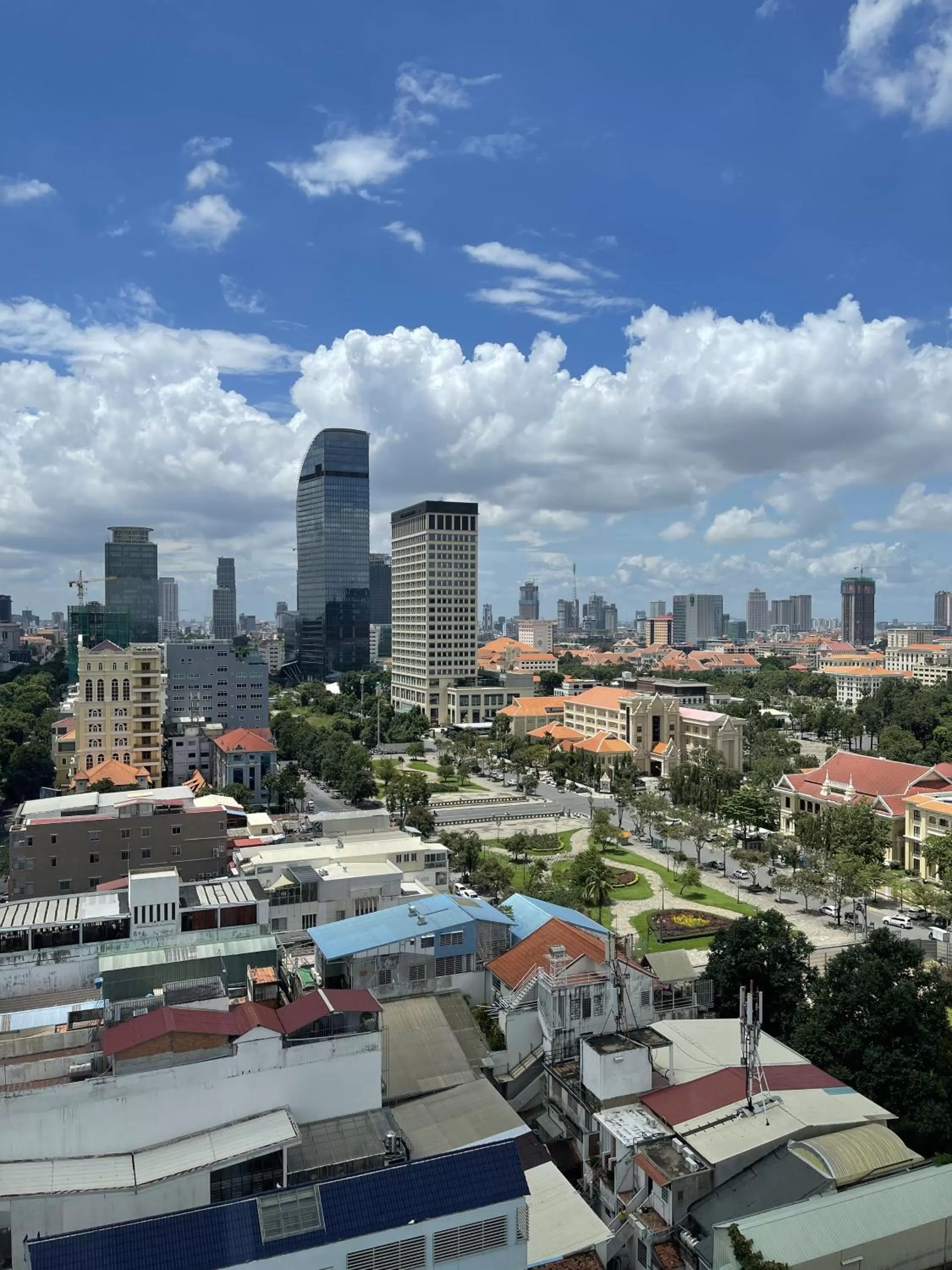 City view in Residence 110 (Hotel and Apartments)