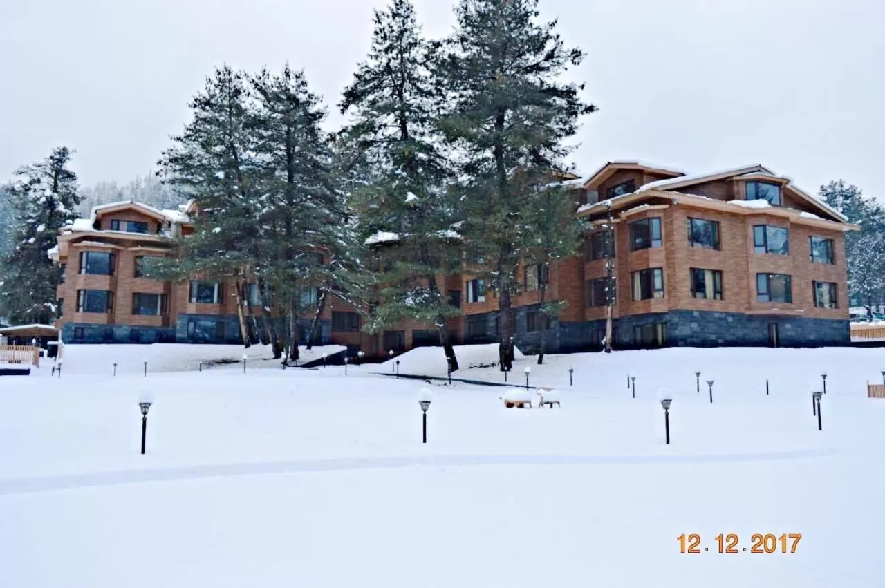 Property building, Winter in Royal Hillton Pahalgam