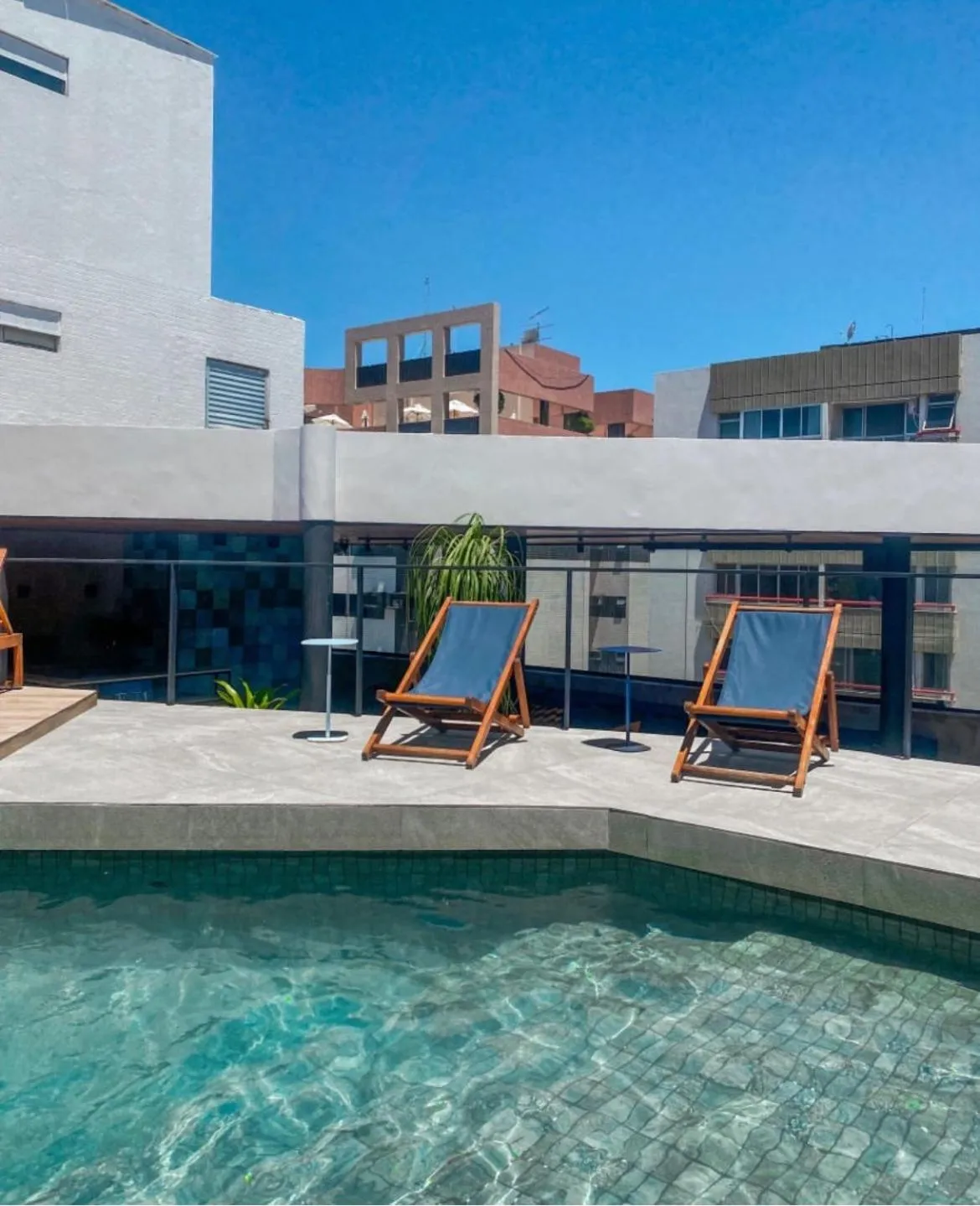 Swimming pool in Ritz Praia Hotel
