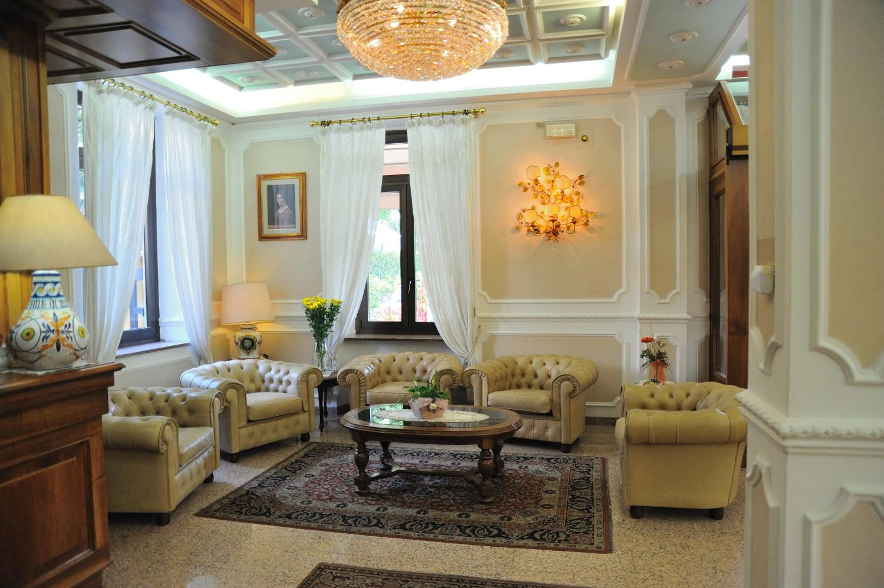 Lobby or reception in Hotel Savona