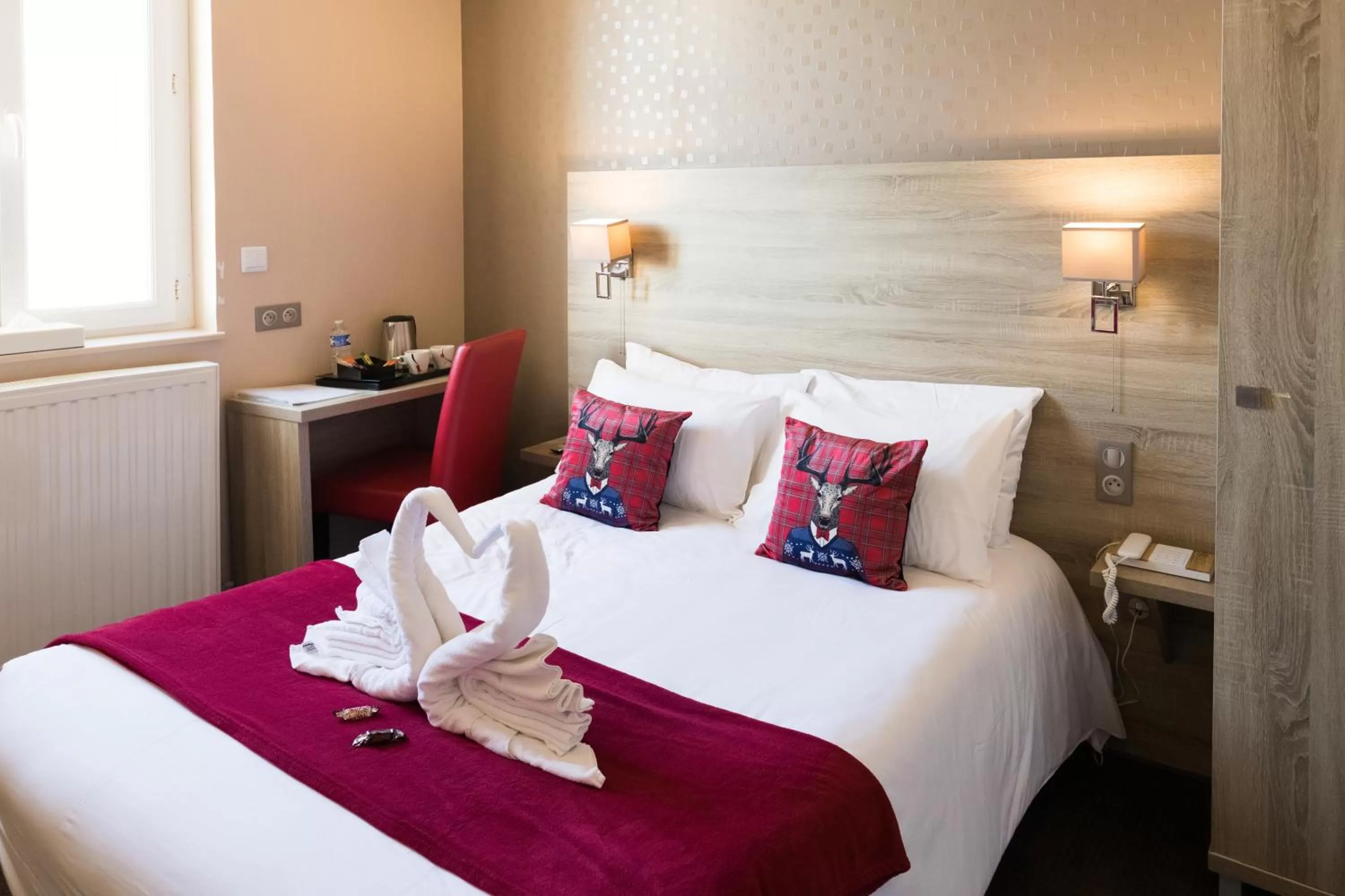 Bed in Hotel de la Terrasse