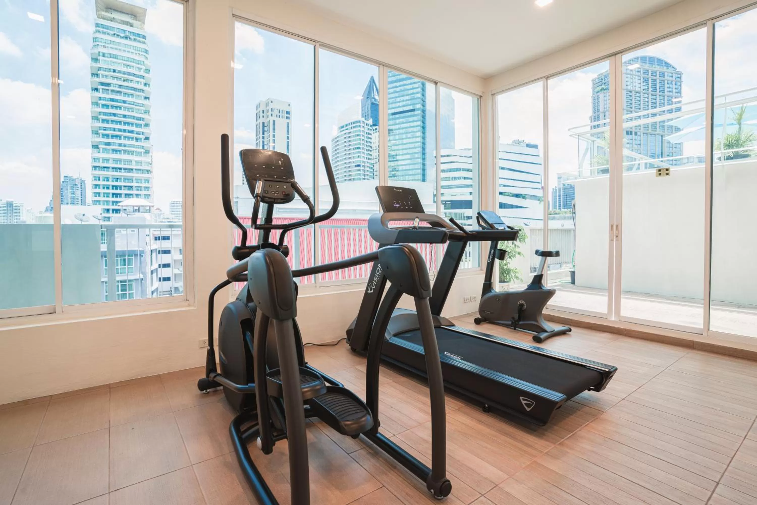 Fitness centre/facilities in The Bless Hotel and Residence
