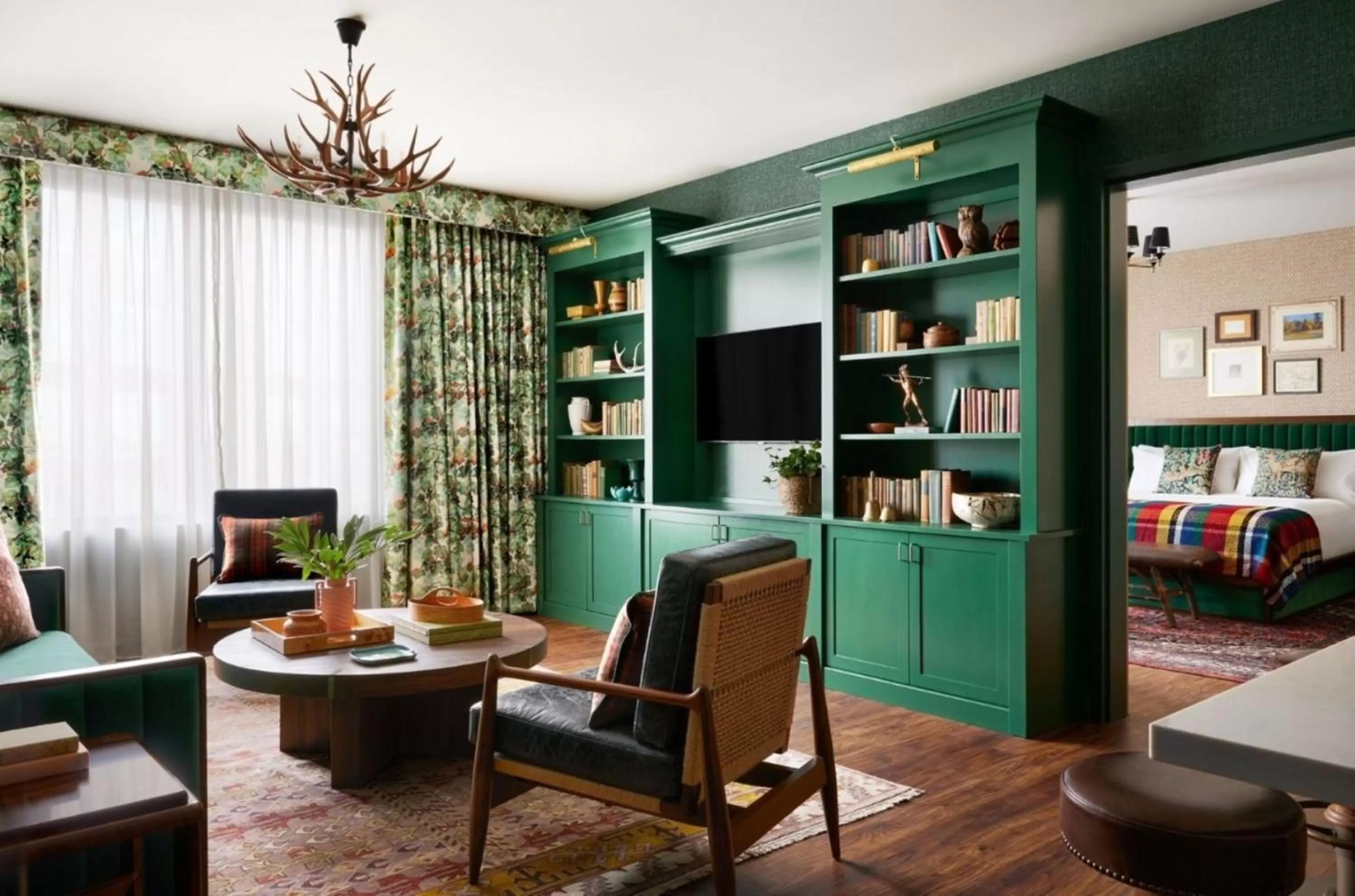 Living room in Graduate by Hilton East Lansing