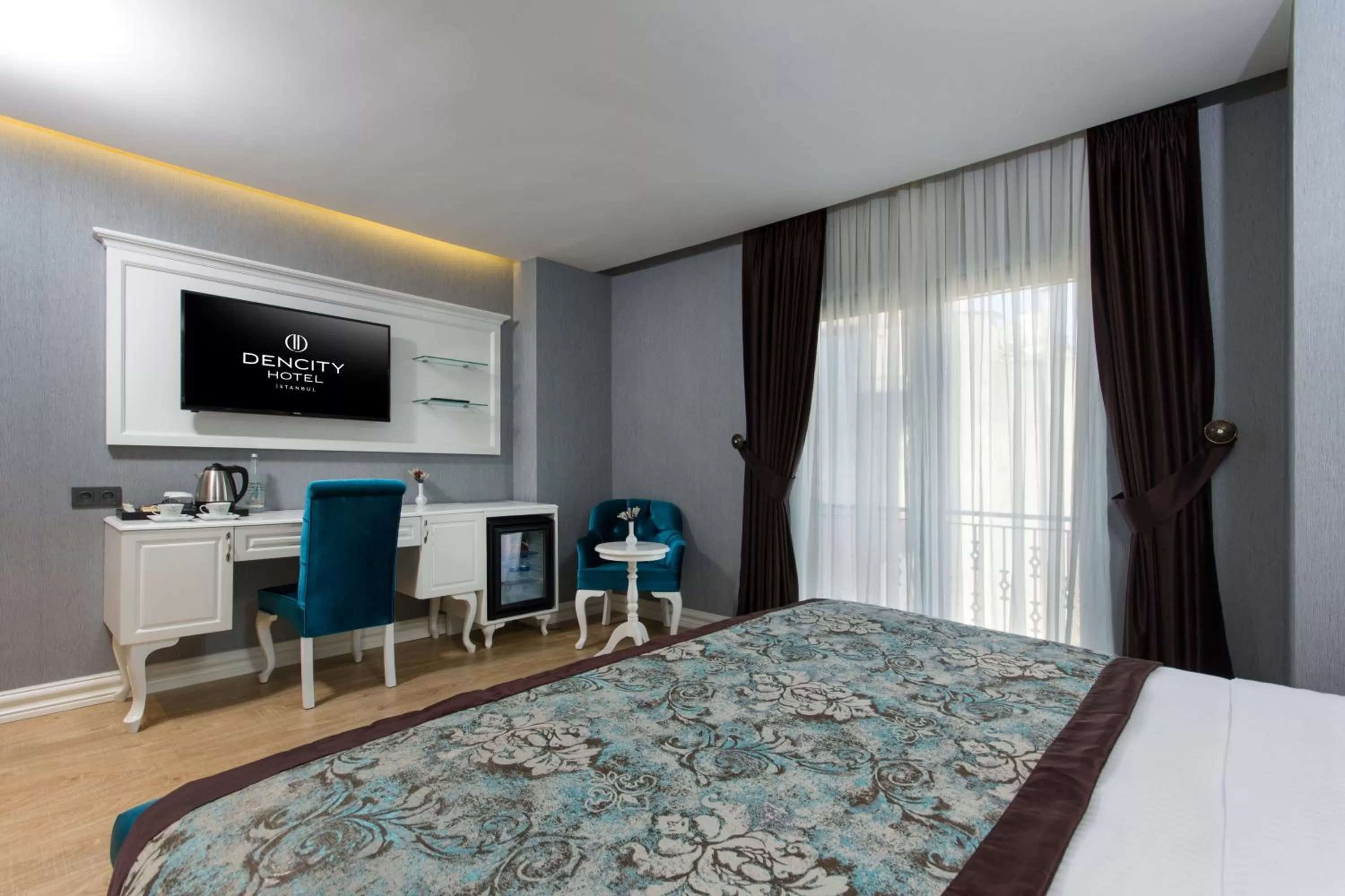 Photo of the whole room, Bed in Dencity Hotels & Spa