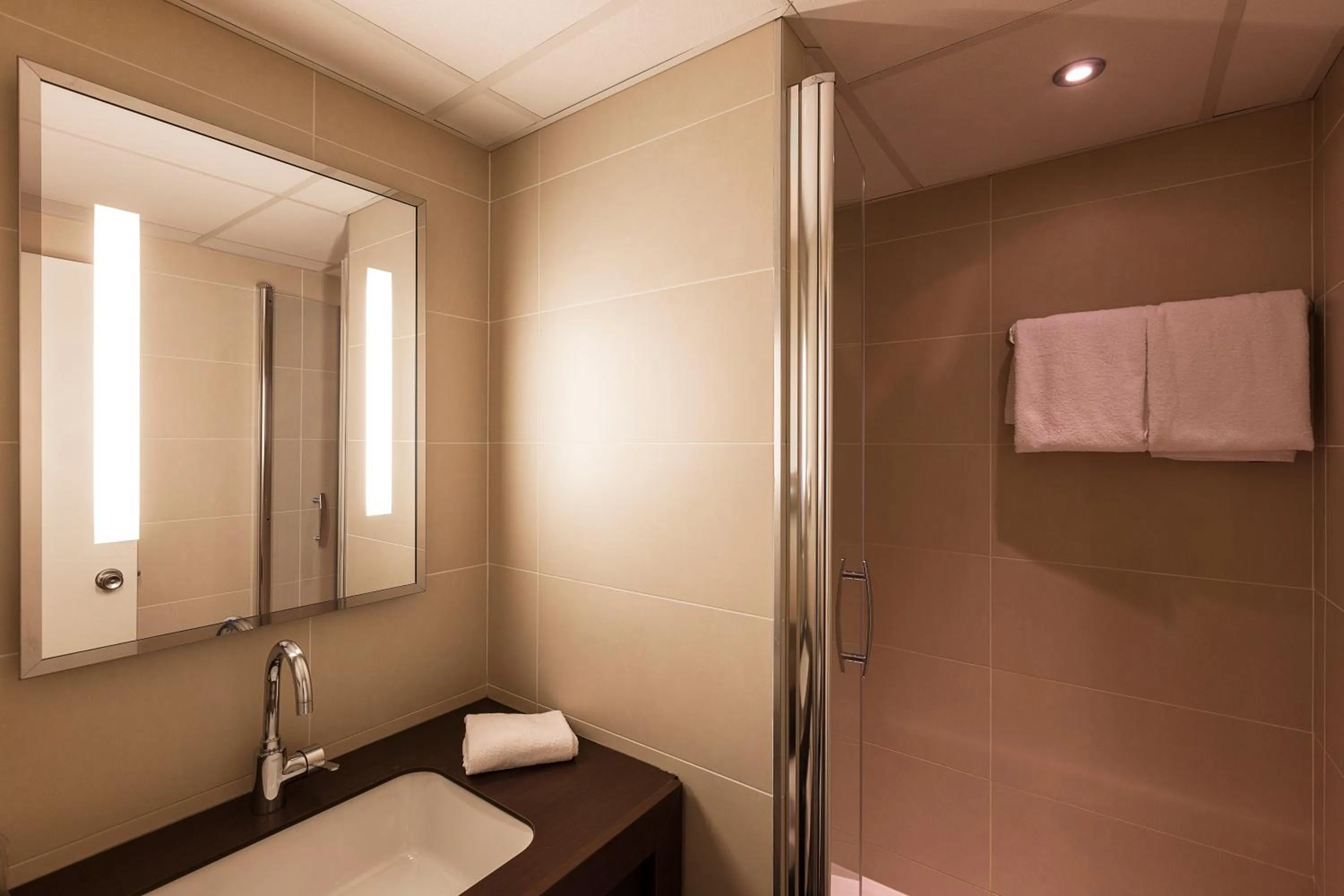 Shower in Mercure Vichy Thermalia
