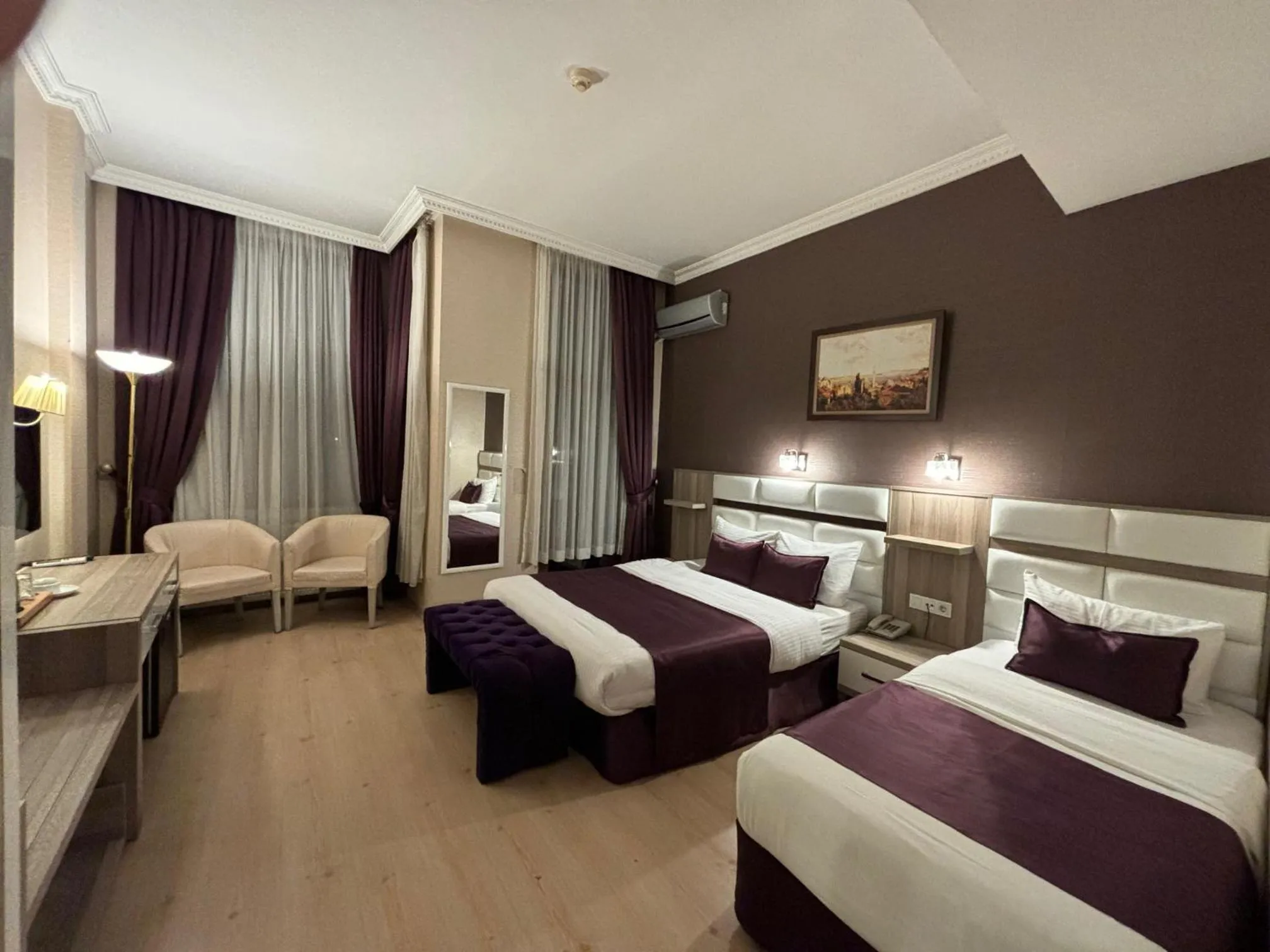 Bed in Nil Hotel İstanbul City Center