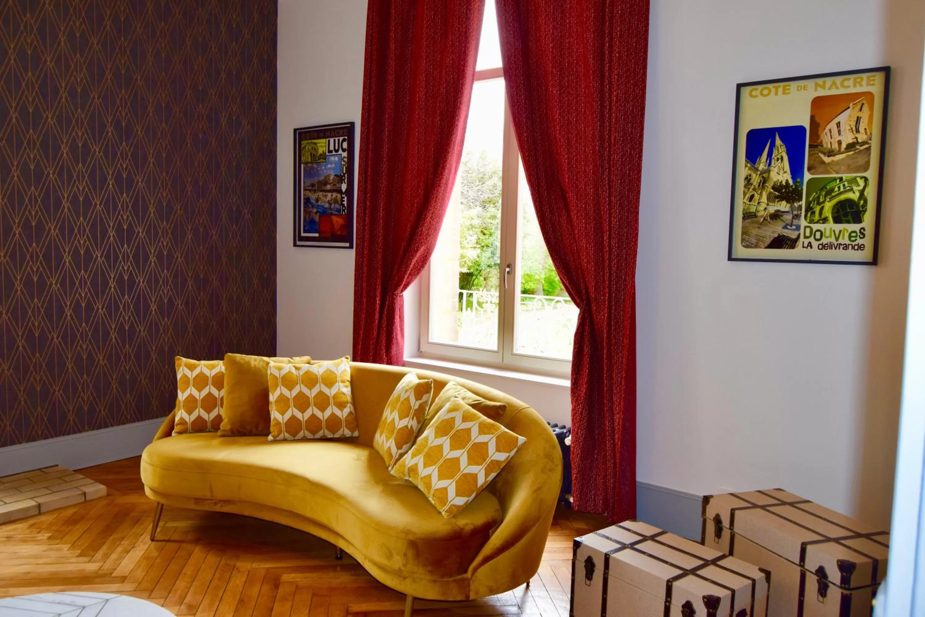 Living room, Seating Area in Chambres d'Hôtes Le Clos des Marronniers