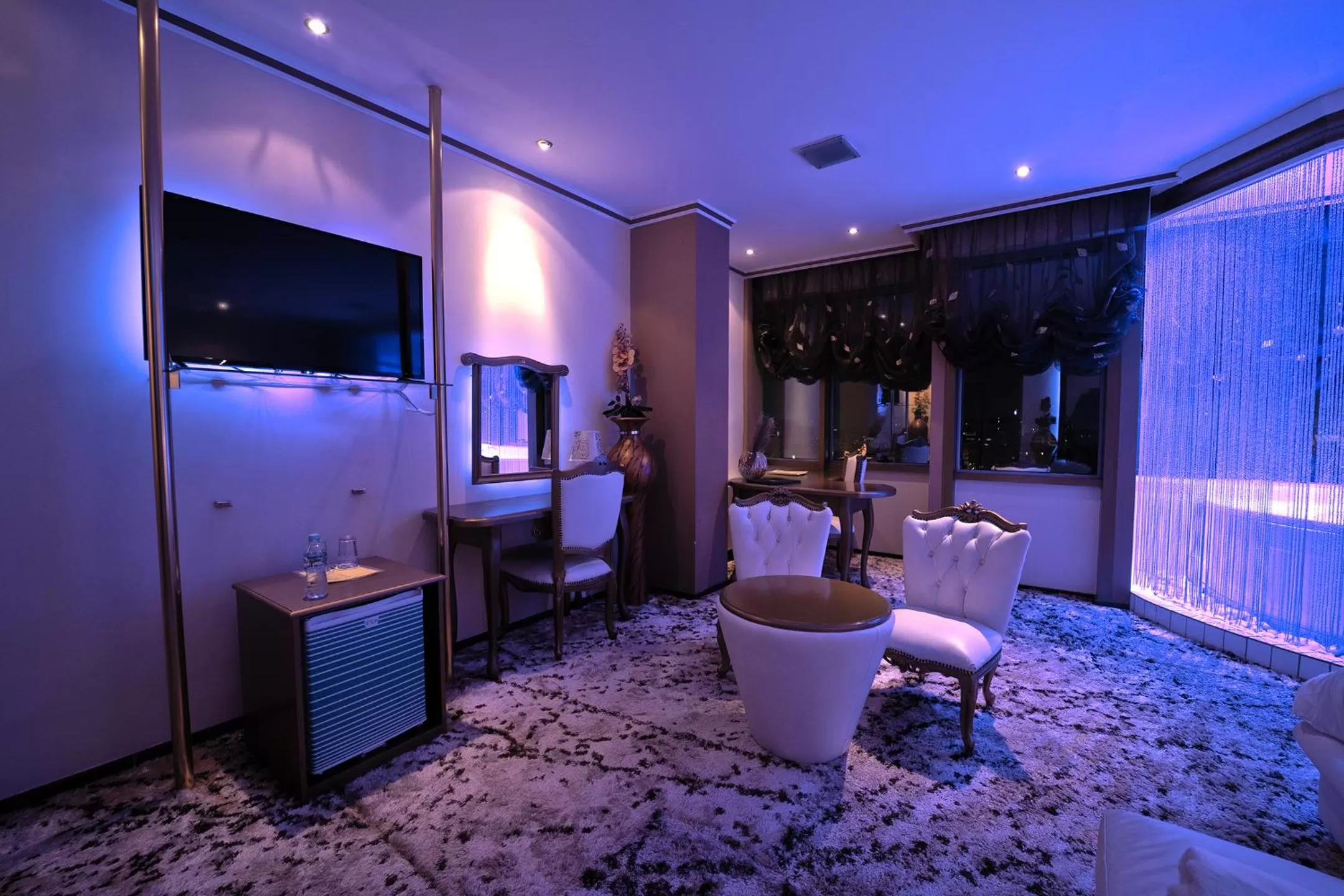 Seating area, TV/Entertainment Center in Hotel Rosa Blu