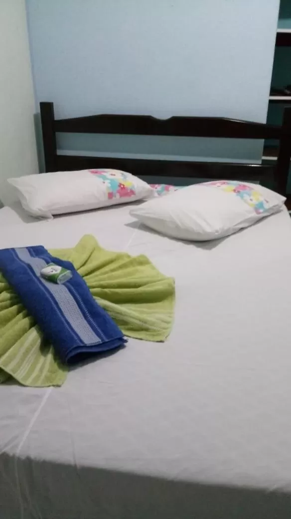 Bed in Pousada Brisas de Setiba