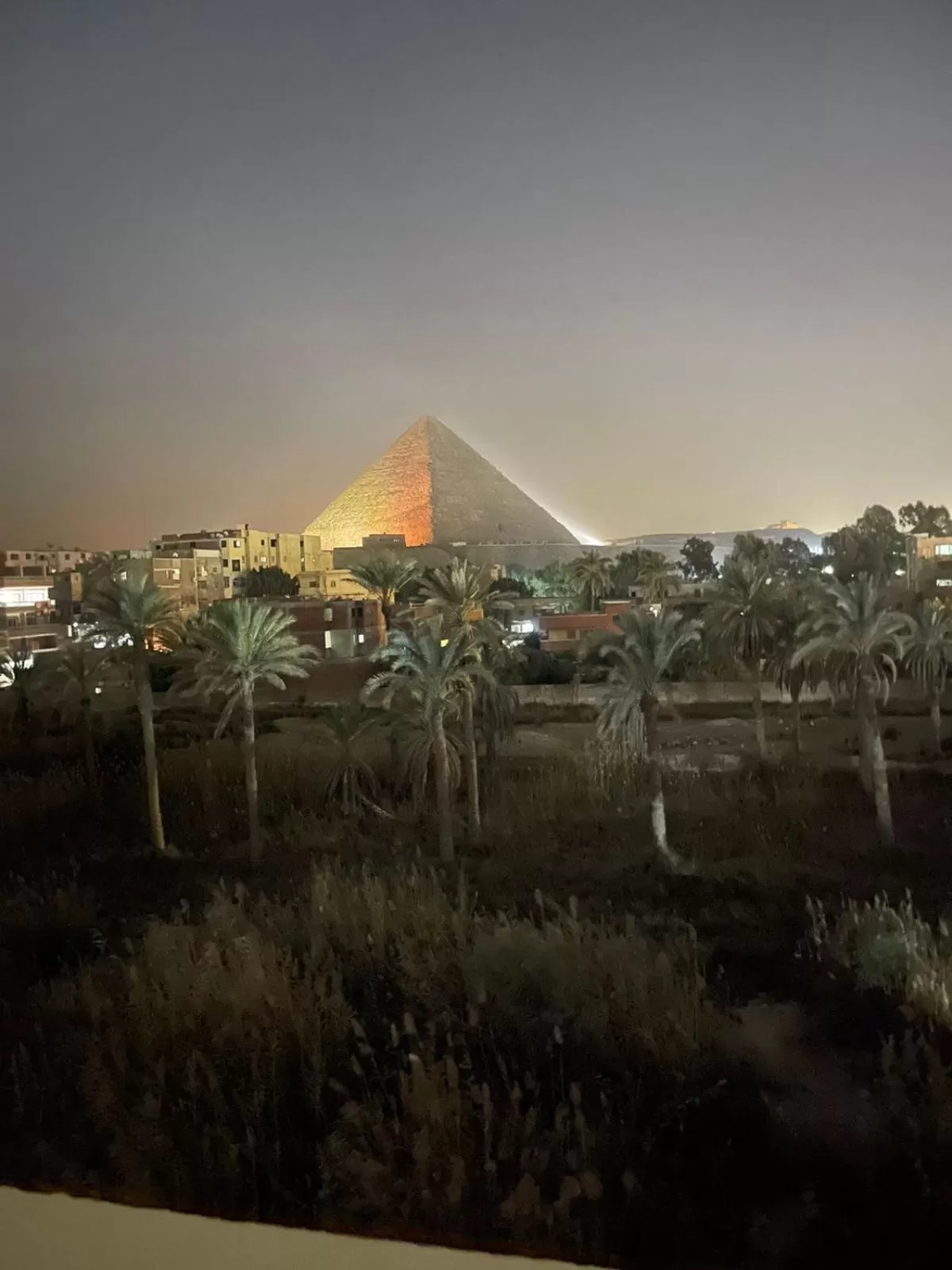 Night in King Cheops Inn - Pyramid View