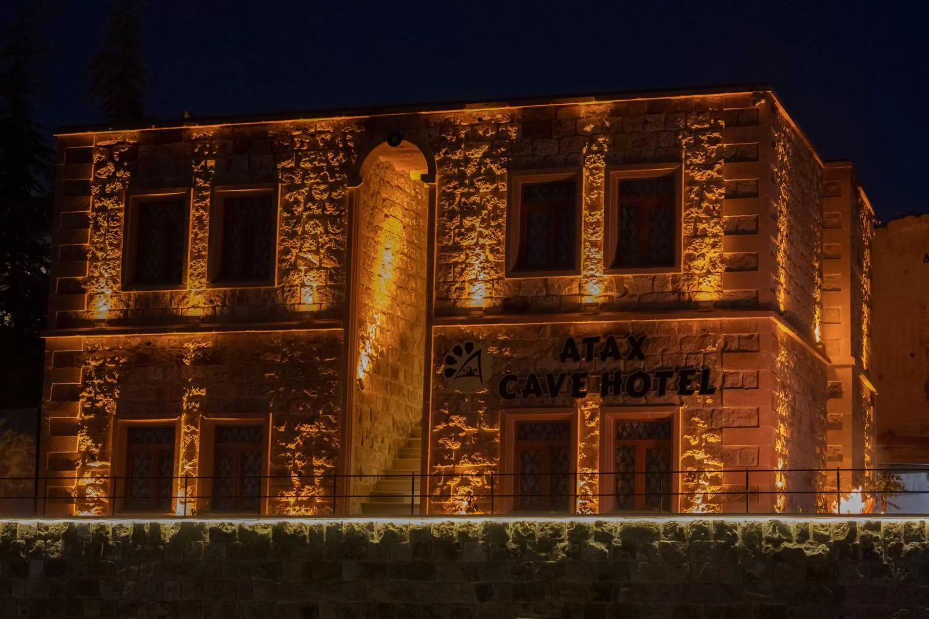 Night, Property Building in Atax Cave Hotel