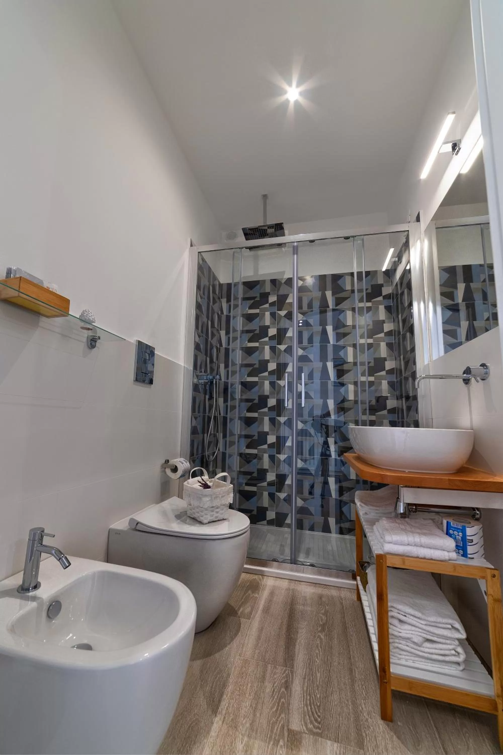 Bathroom in Lo Scoglio della Formica B&B