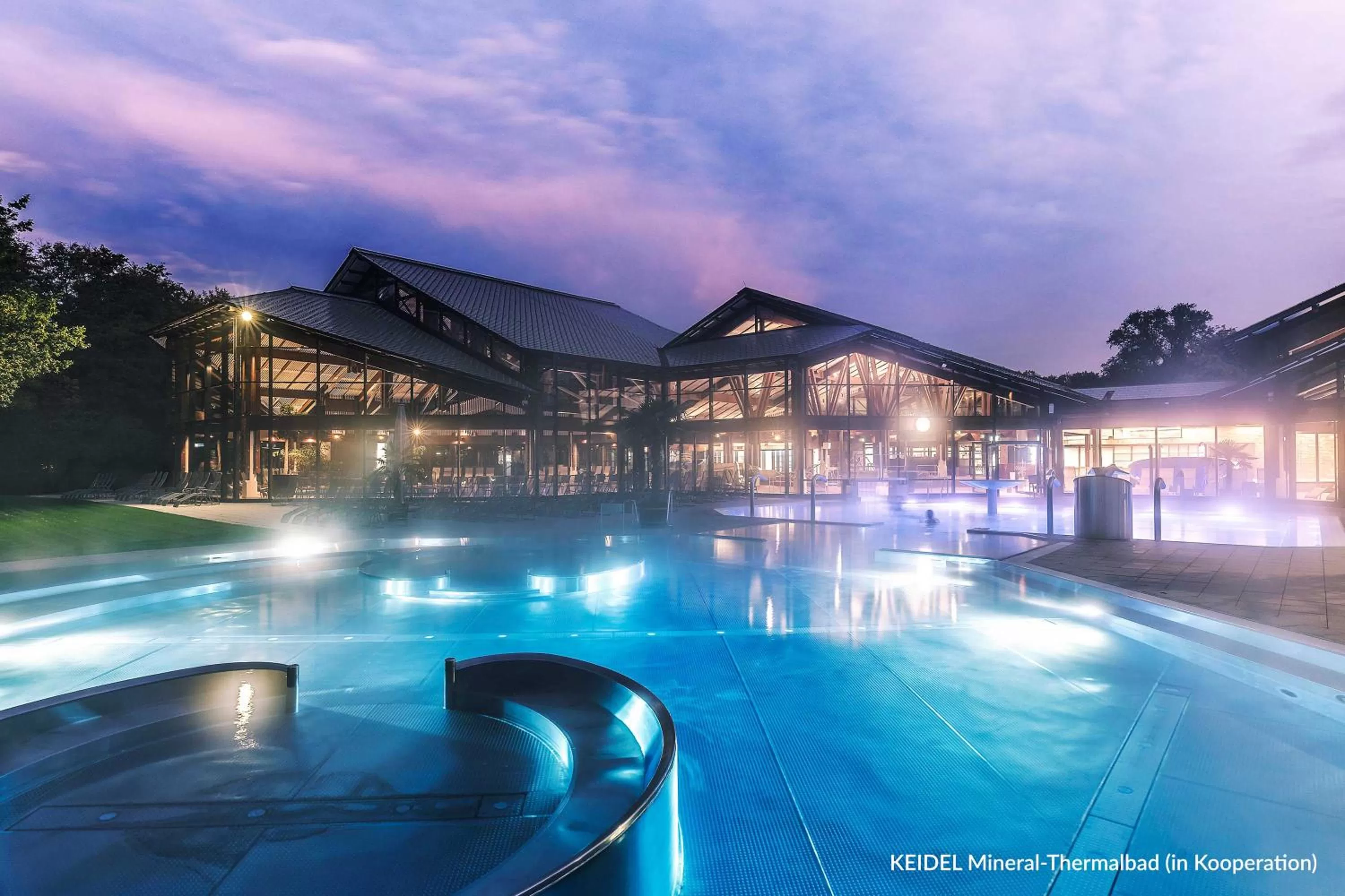 Hot Spring Bath in Dorint Thermenhotel Freiburg