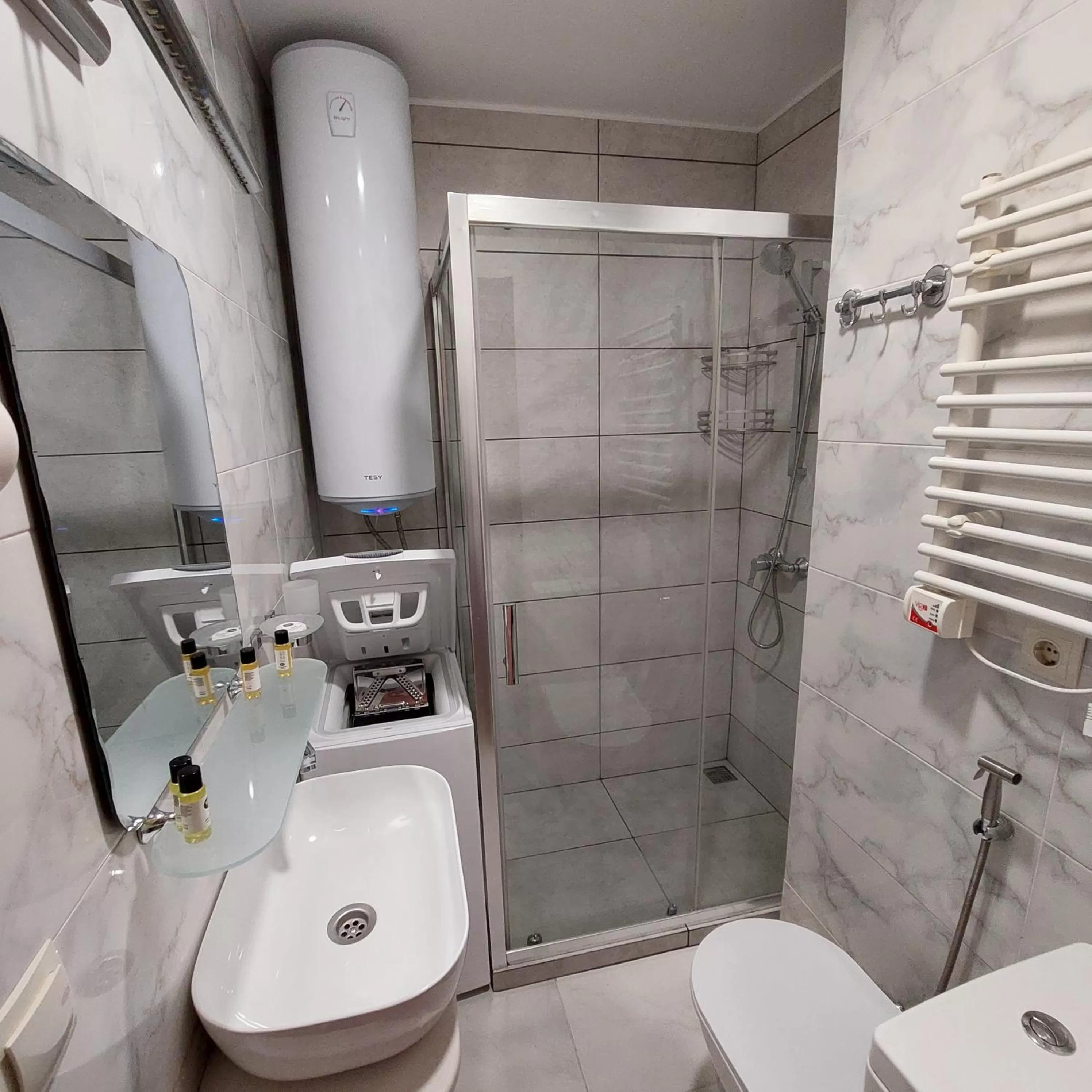 Shower in Rock Hotel First Line