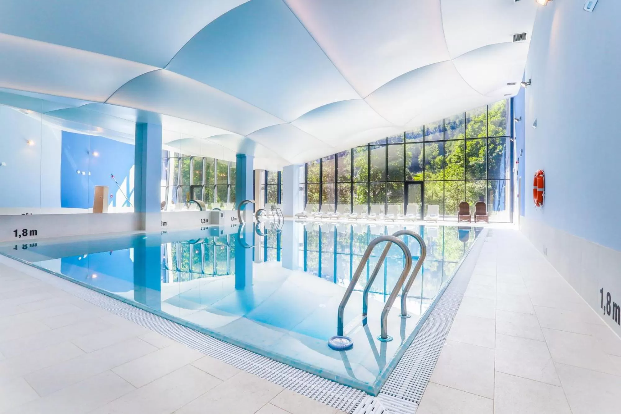 Swimming pool in Magnus Resort