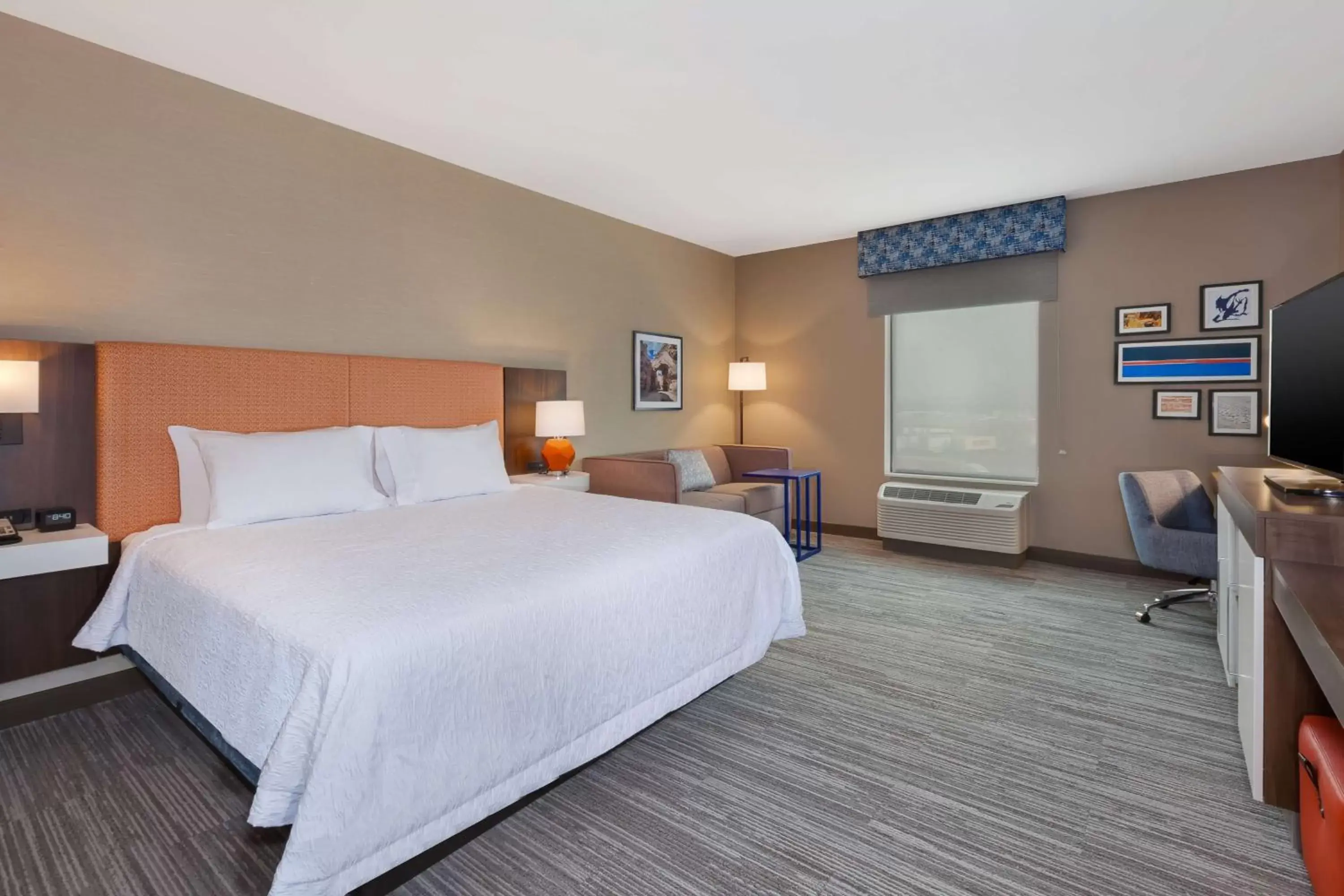 King Room with Sofa Bed - Hearing Access/Non-Smoking in Hampton Inn & Suites Wells, Nv King Room with Sofa Bed - Hearing Access/Non-Smoking in Hampton Inn & Suites Wells, Nv