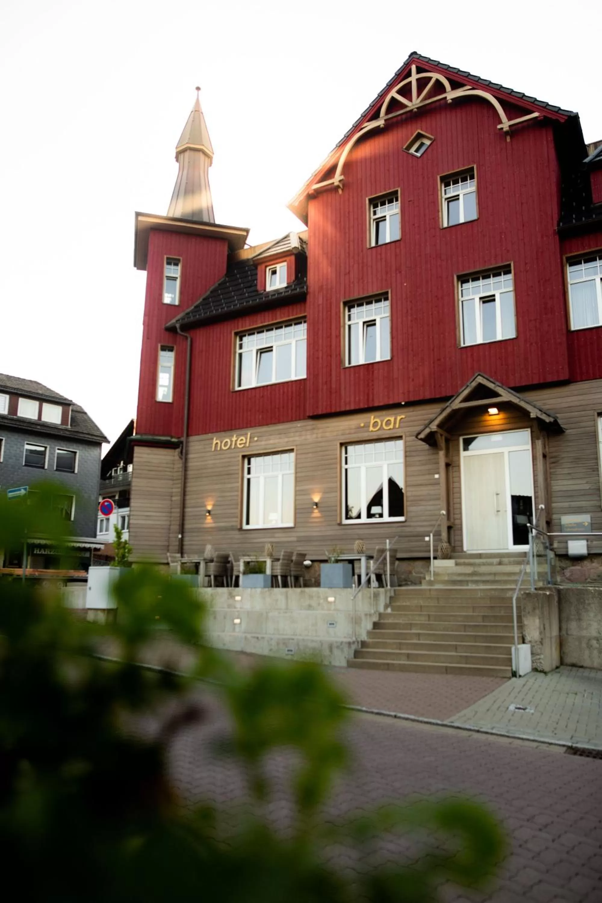 Facade/entrance in StrandBerg's Designhotel Viktoria